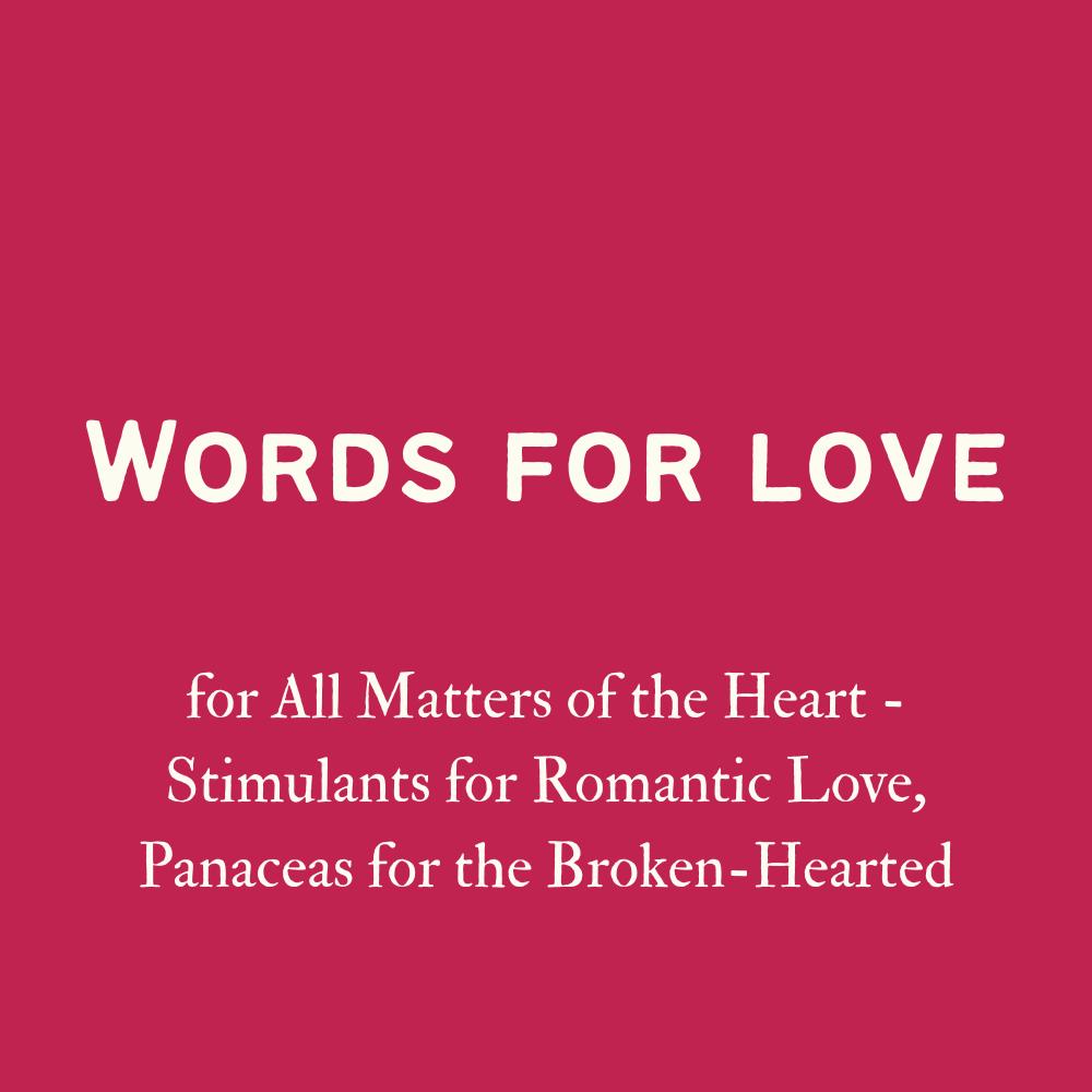 Words For Love