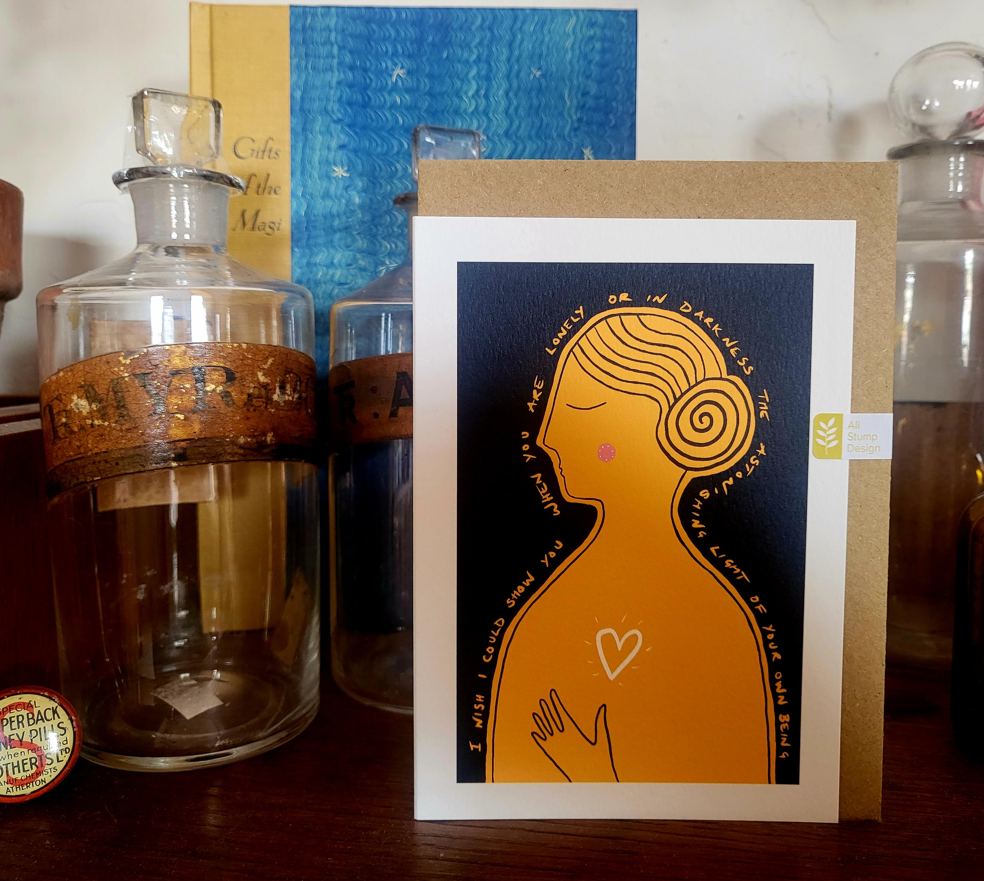 Hafiz card-Stationery-The Poetry Pharmacy