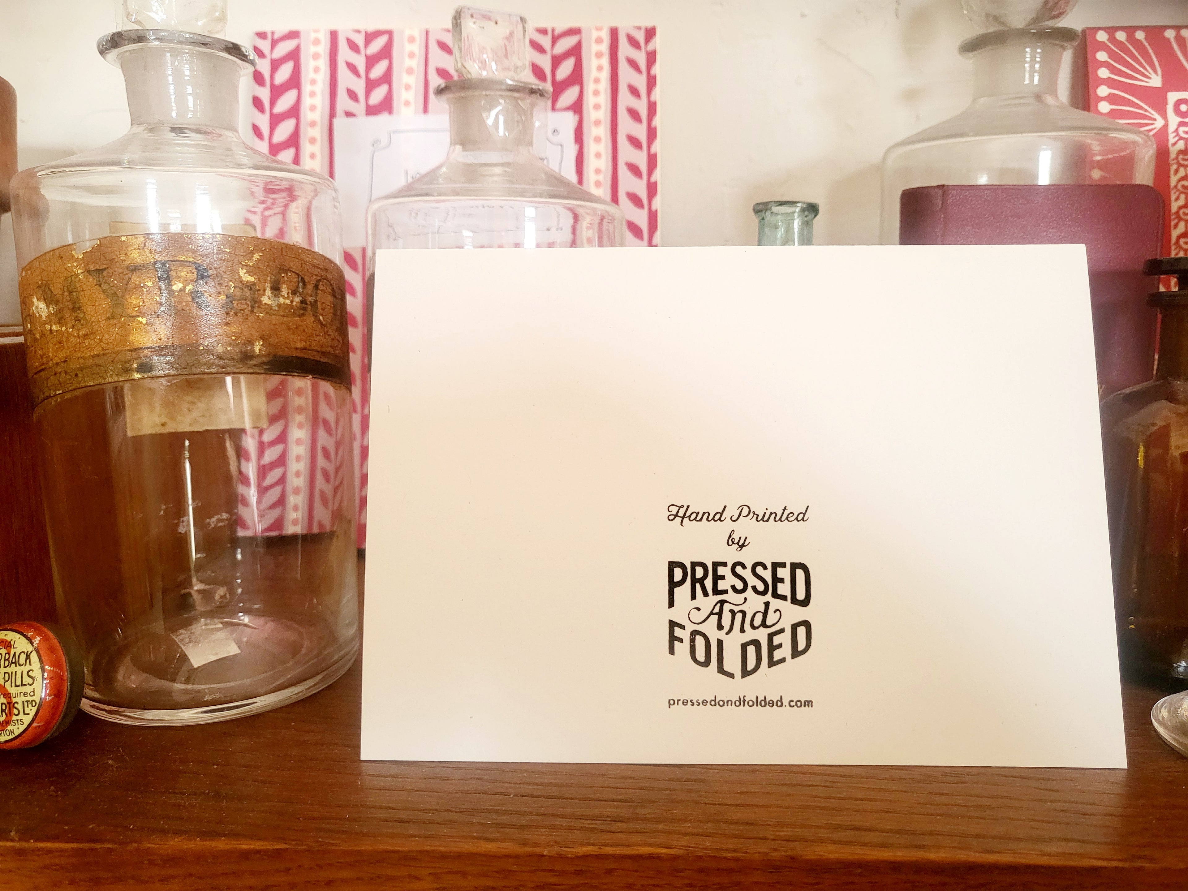 Greetings from Oxford Street - card (Copy)-Stationery-The Poetry Pharmacy