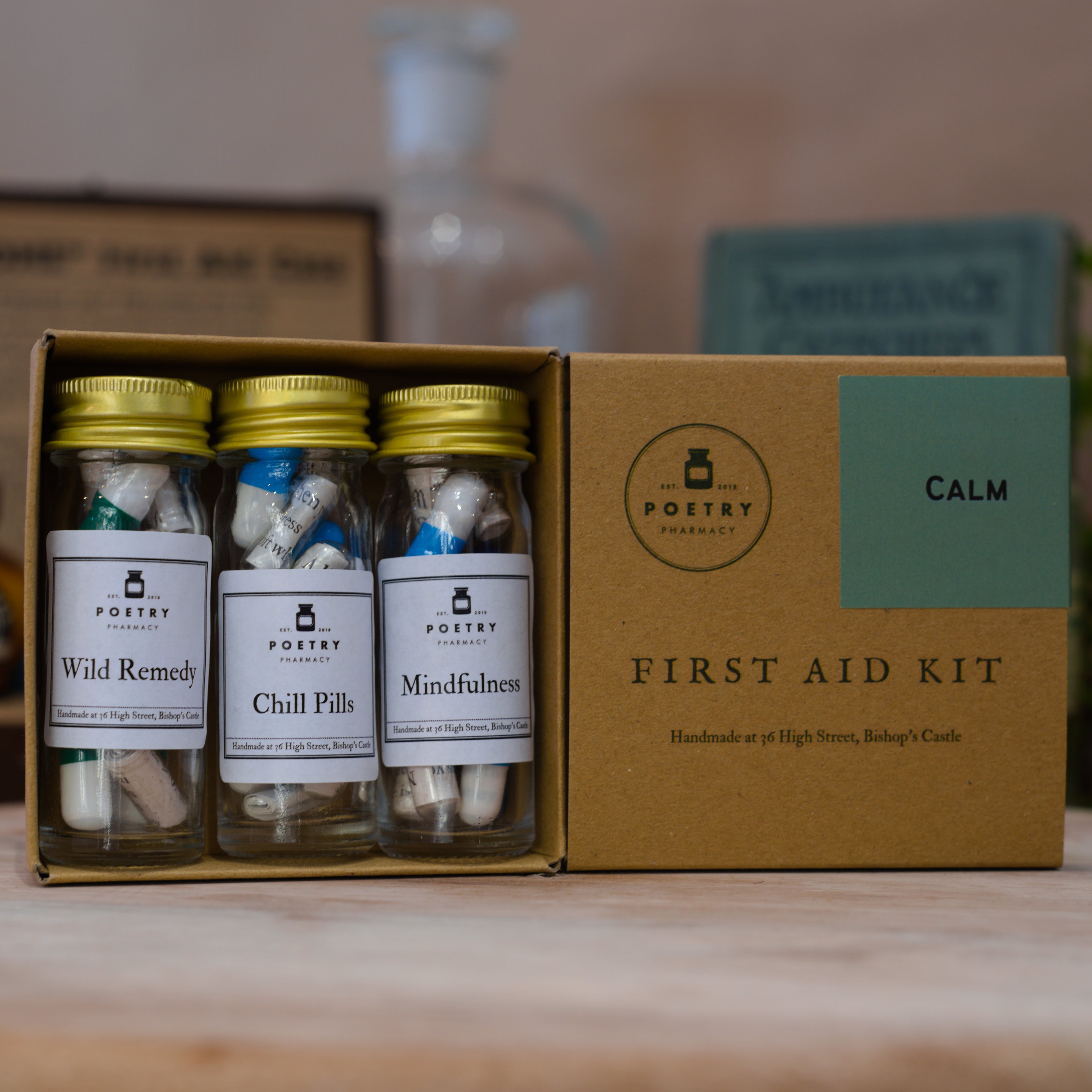 First Aid Kit - Calm-The Poetry Pharmacy