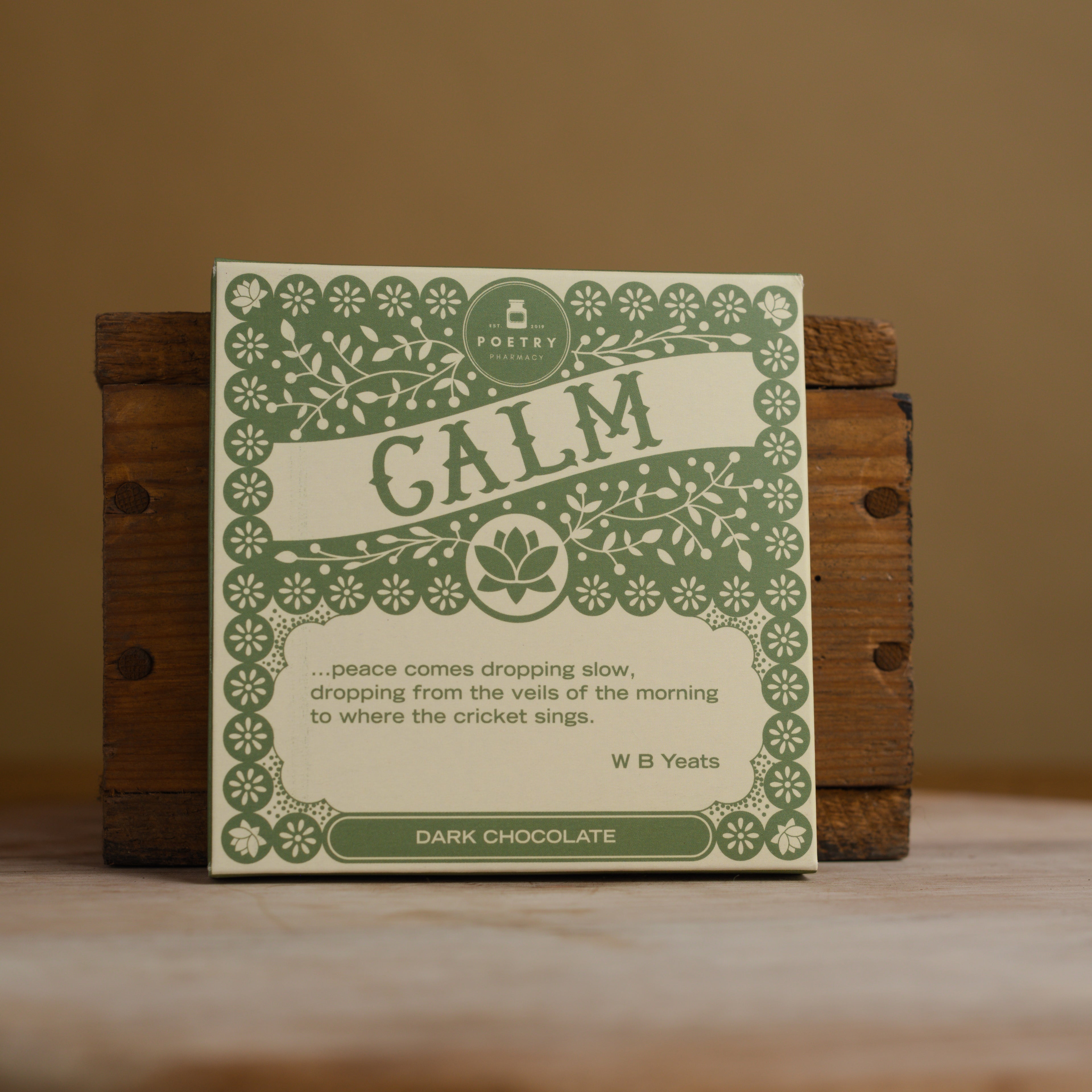Poetry Pharmacy Chocolate: Calm-The Poetry Pharmacy