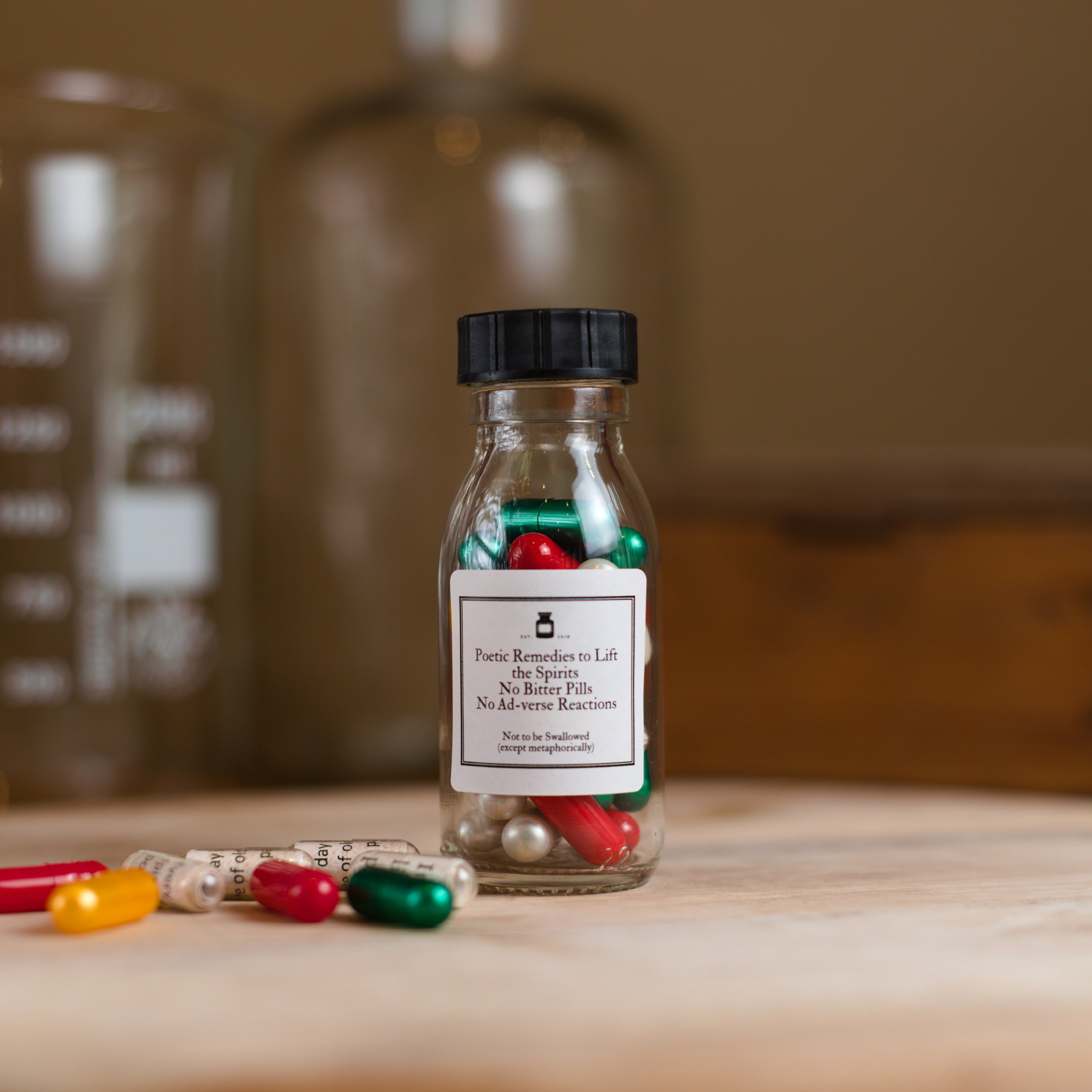 Christmas Spirit Pills (Large)-The Poetry Pharmacy