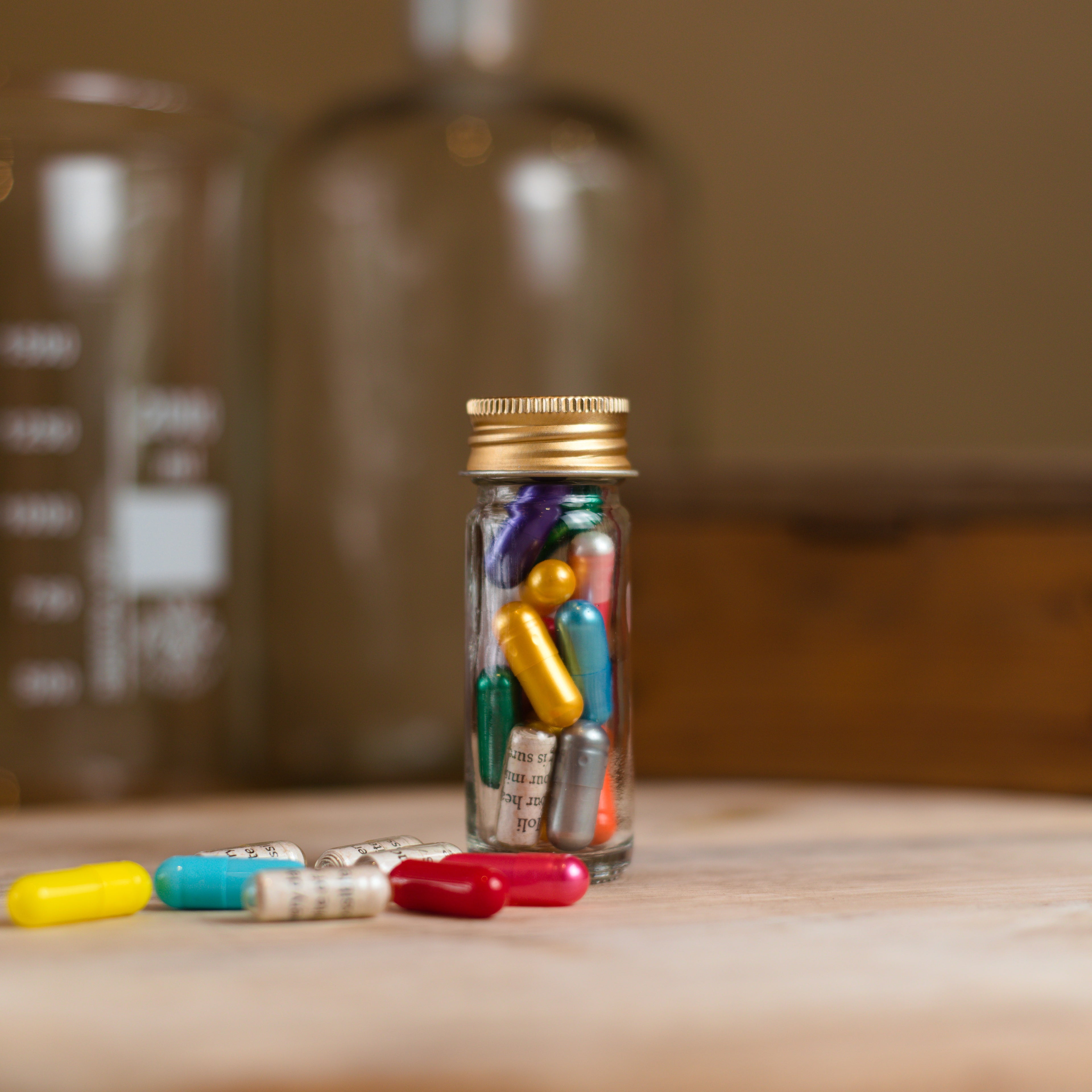 Colour Therapy Pills-The Poetry Pharmacy