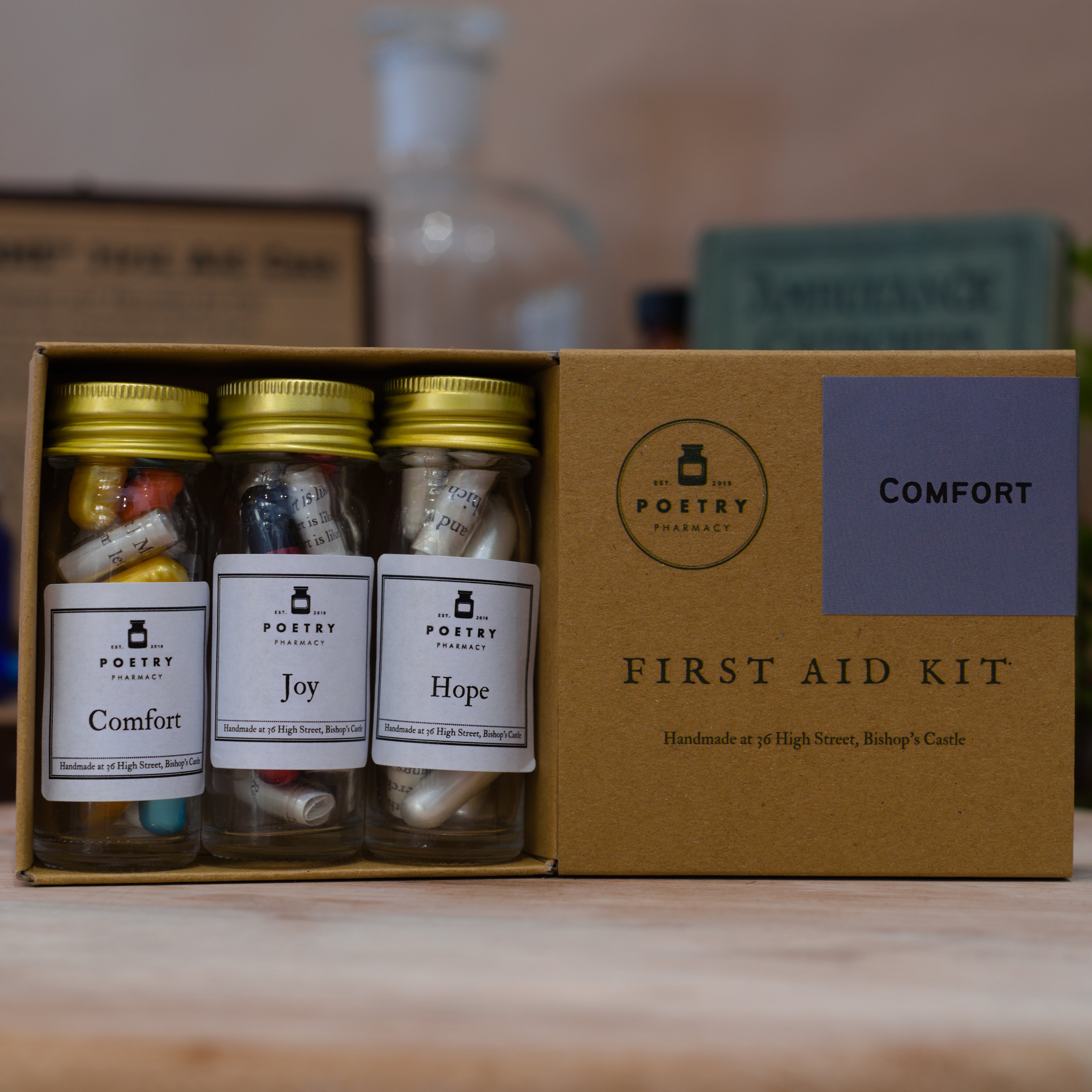 First Aid Kit - Comfort-The Poetry Pharmacy