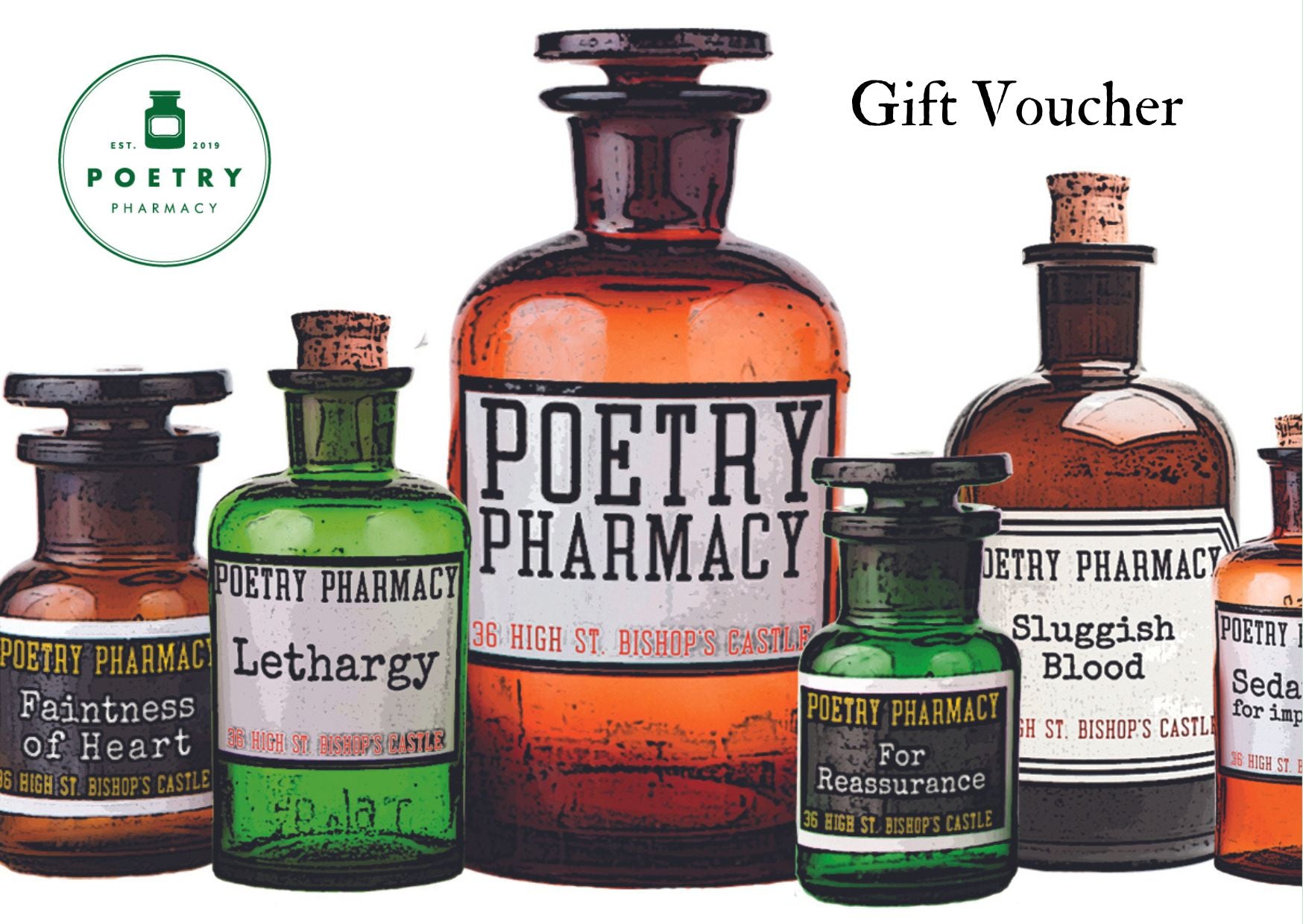 Poetry Pharmacy Gift Card - Online-Gift Card-The Poetry Pharmacy