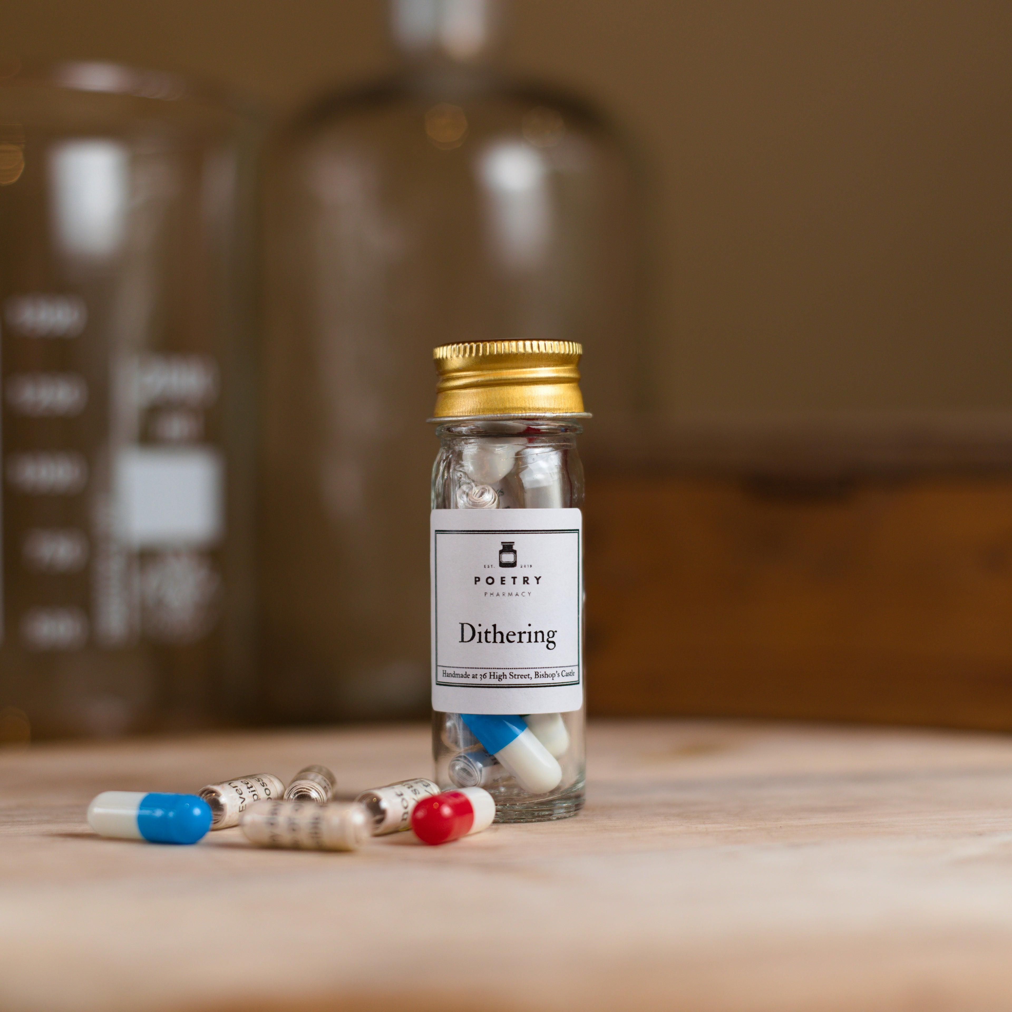 Dithering Pills-The Poetry Pharmacy