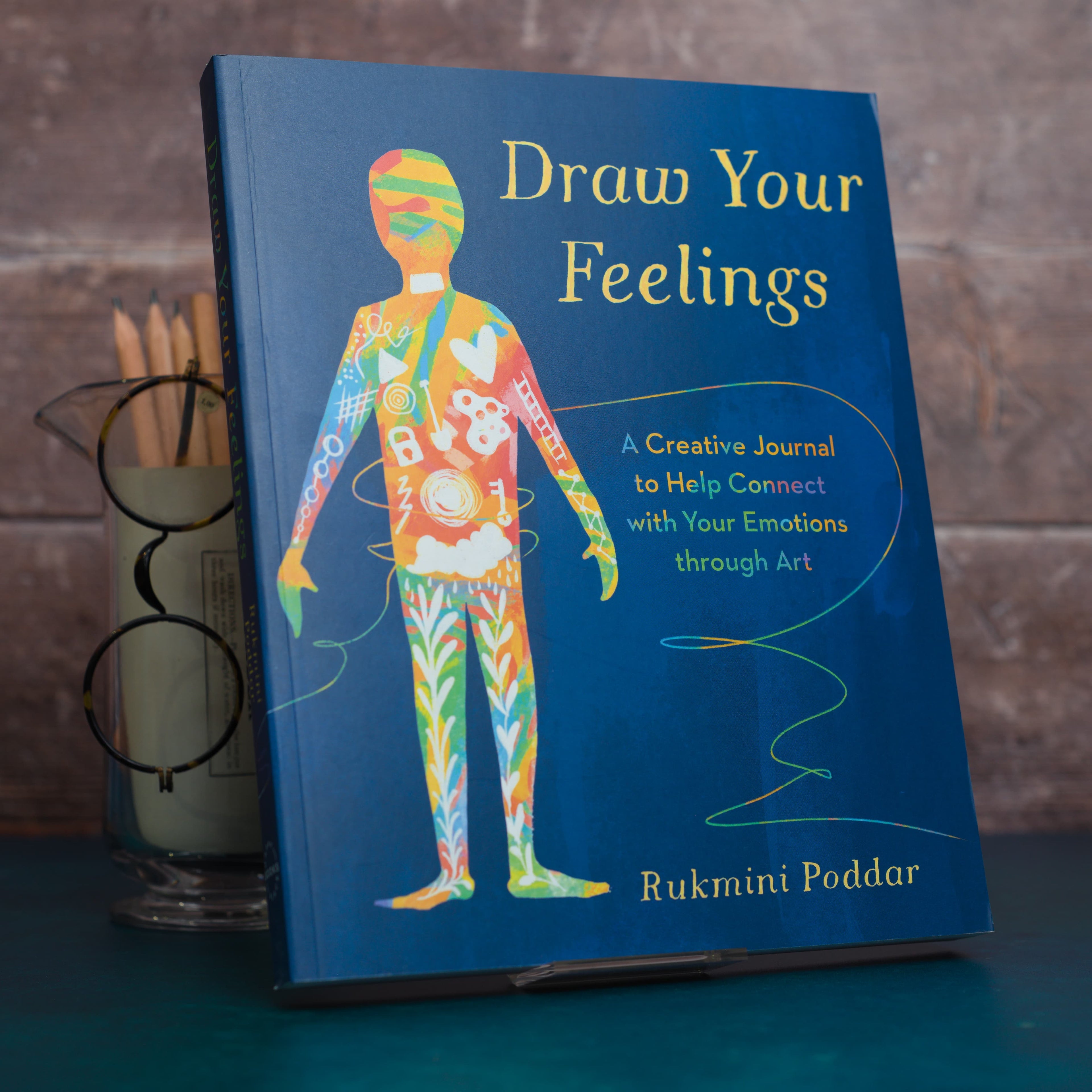 Draw Your Feelings: A Creative Journal to Help Connect with Your Emotions through Art-Books-The Poetry Pharmacy