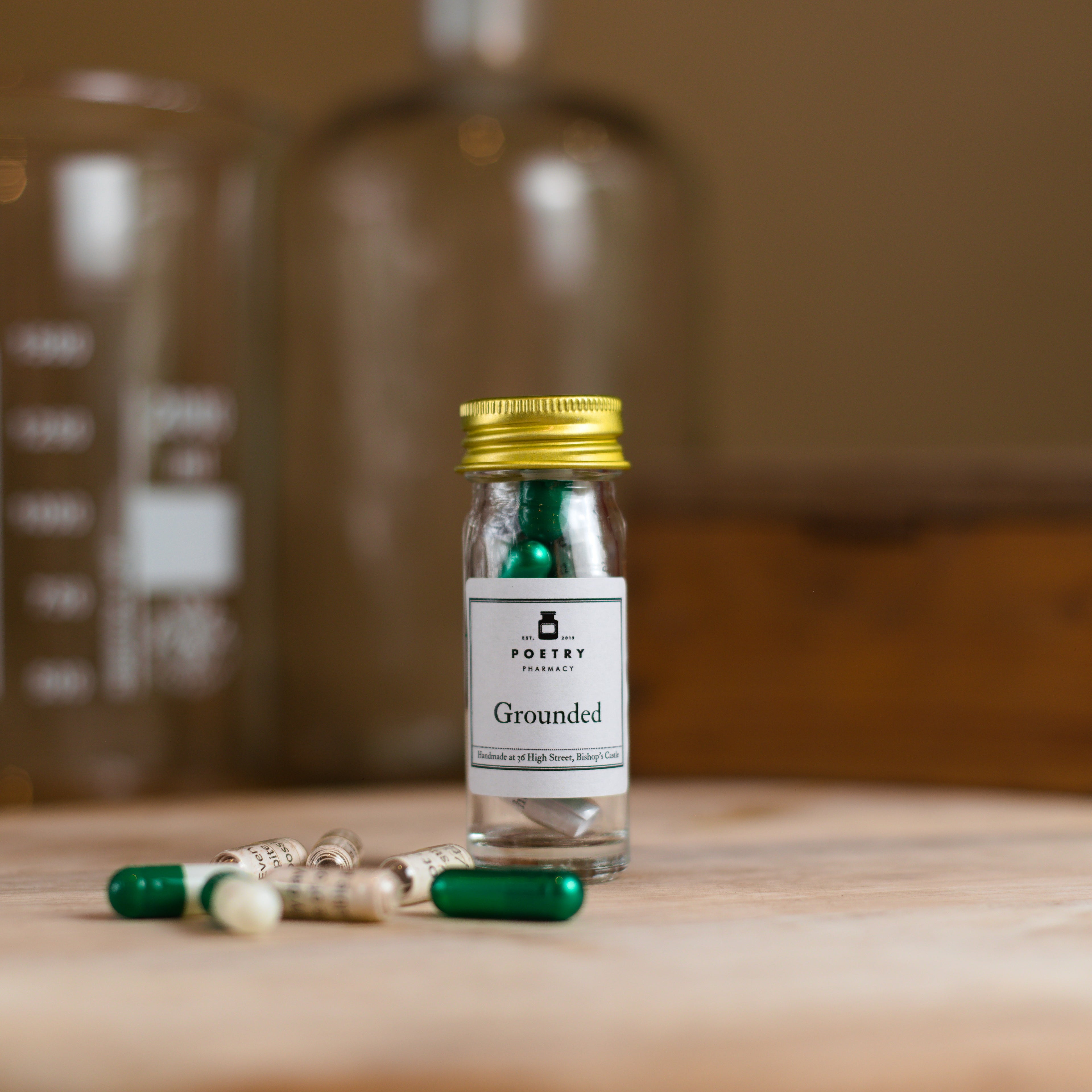Grounded Pills-The Poetry Pharmacy