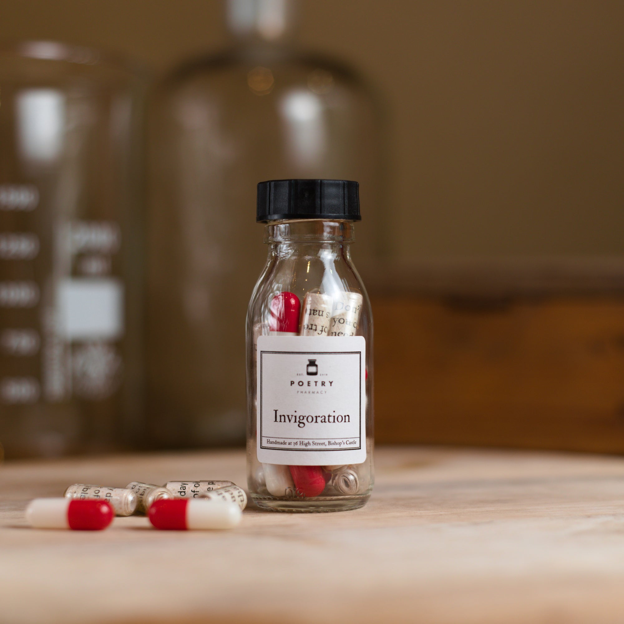 Invigoration Pills (Large)-The Poetry Pharmacy