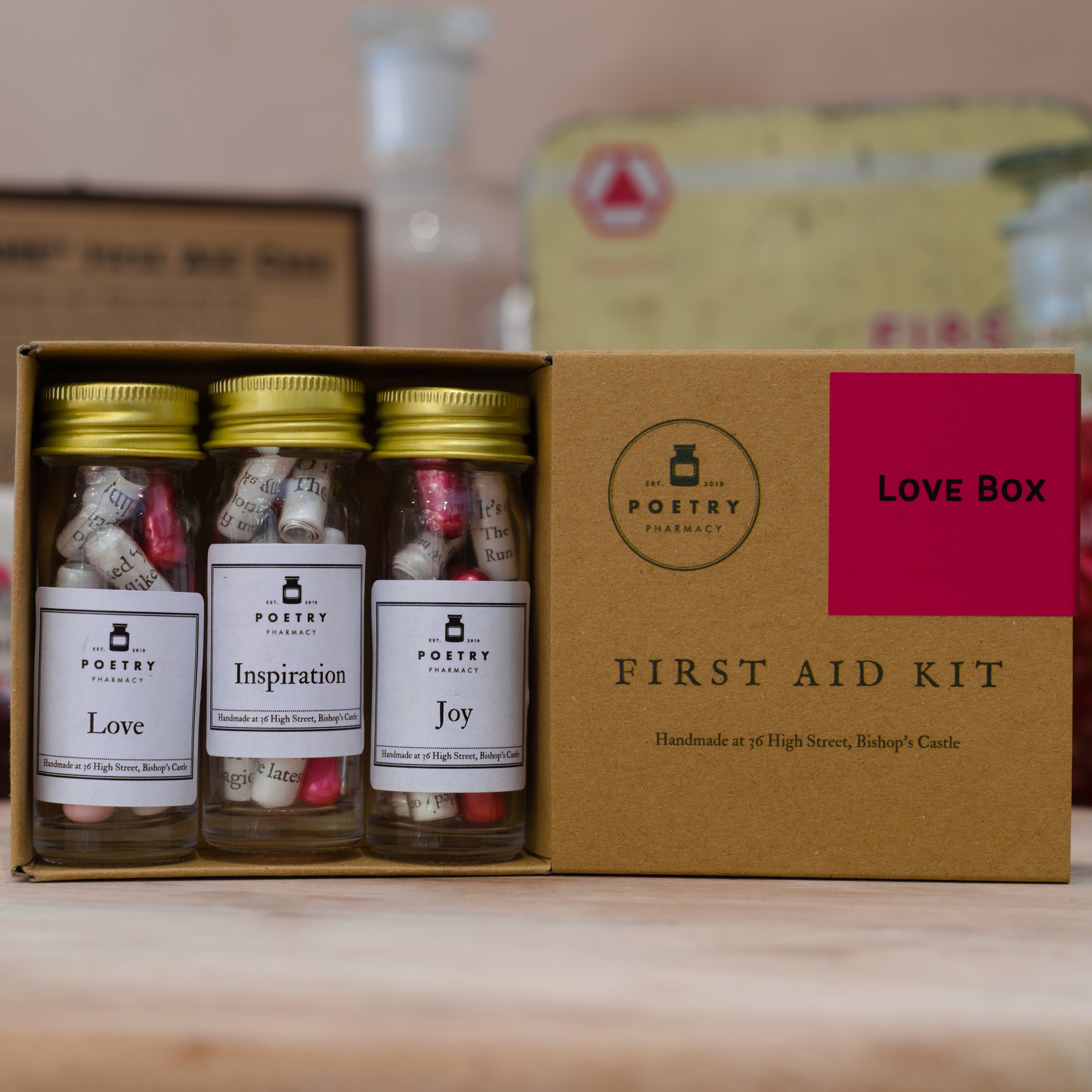 First Aid Kit - Love Box-The Poetry Pharmacy