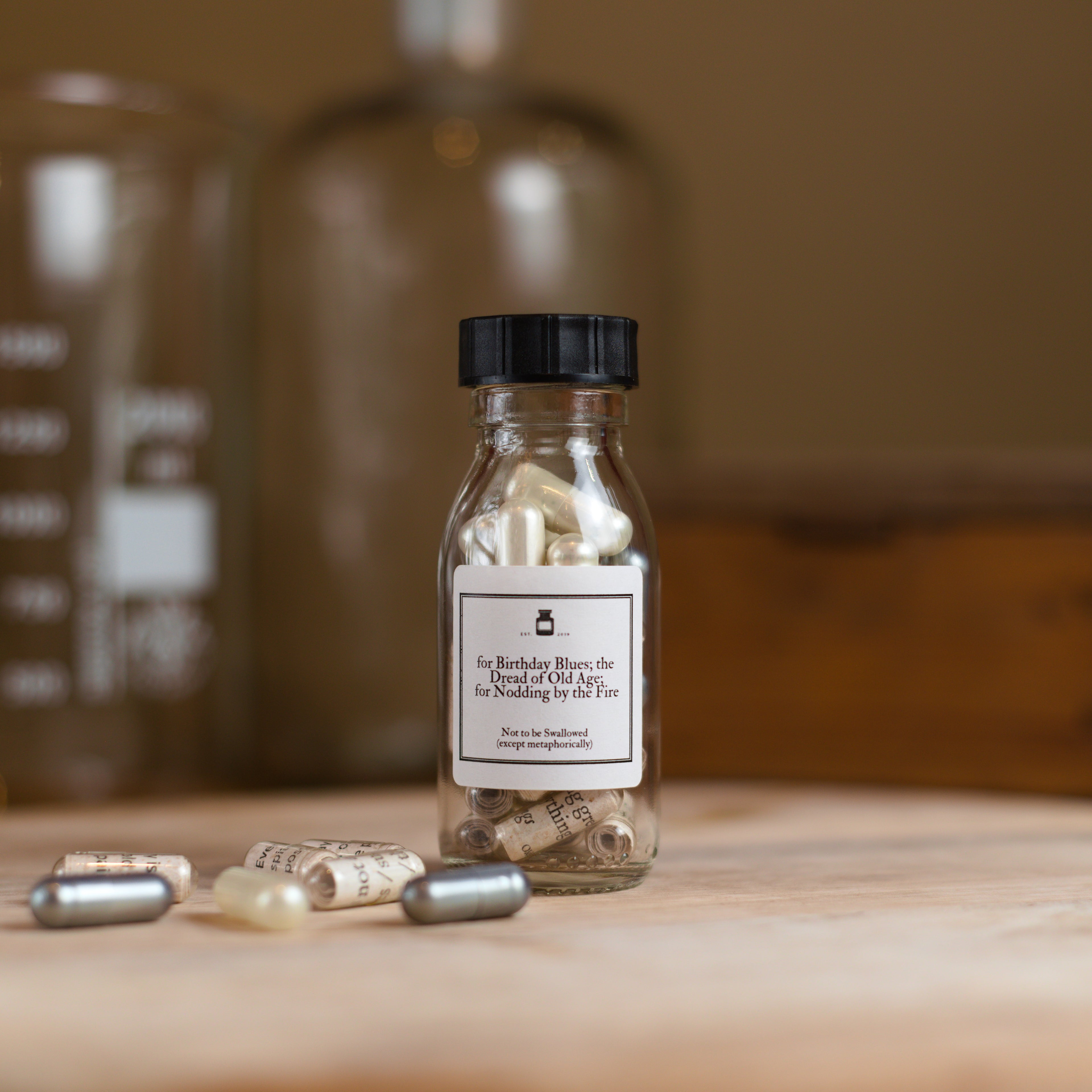 Older and Wiser Pills-The Poetry Pharmacy