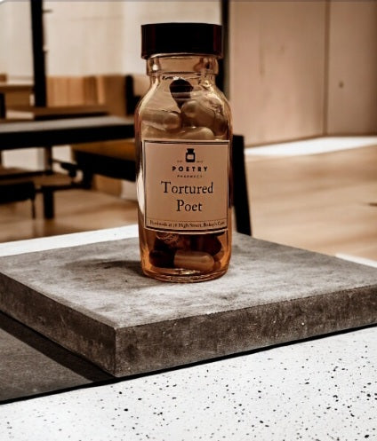 Tortured Poet Pills-The Poetry Pharmacy
