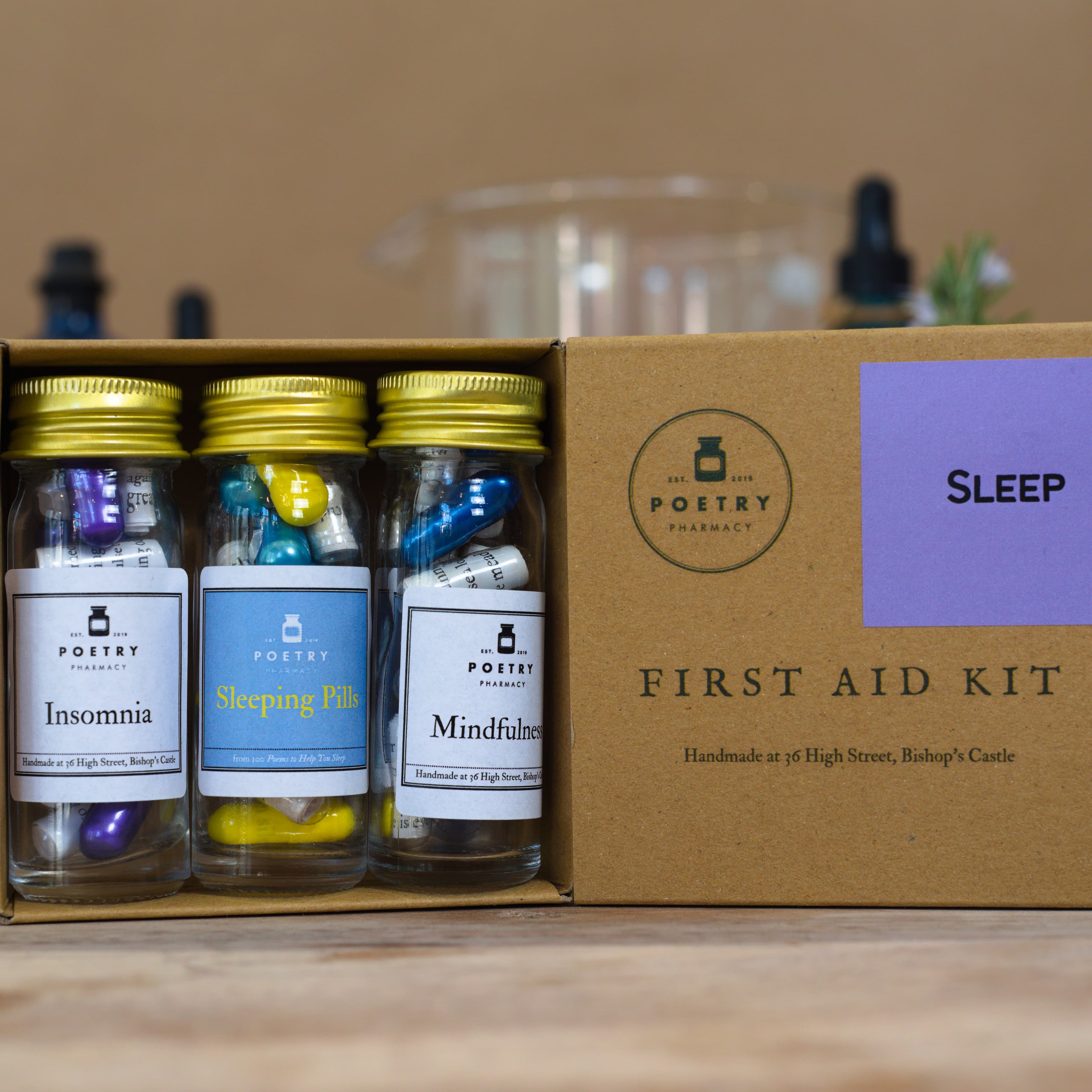 First Aid Kit - Sleep-Poetry-The Poetry Pharmacy