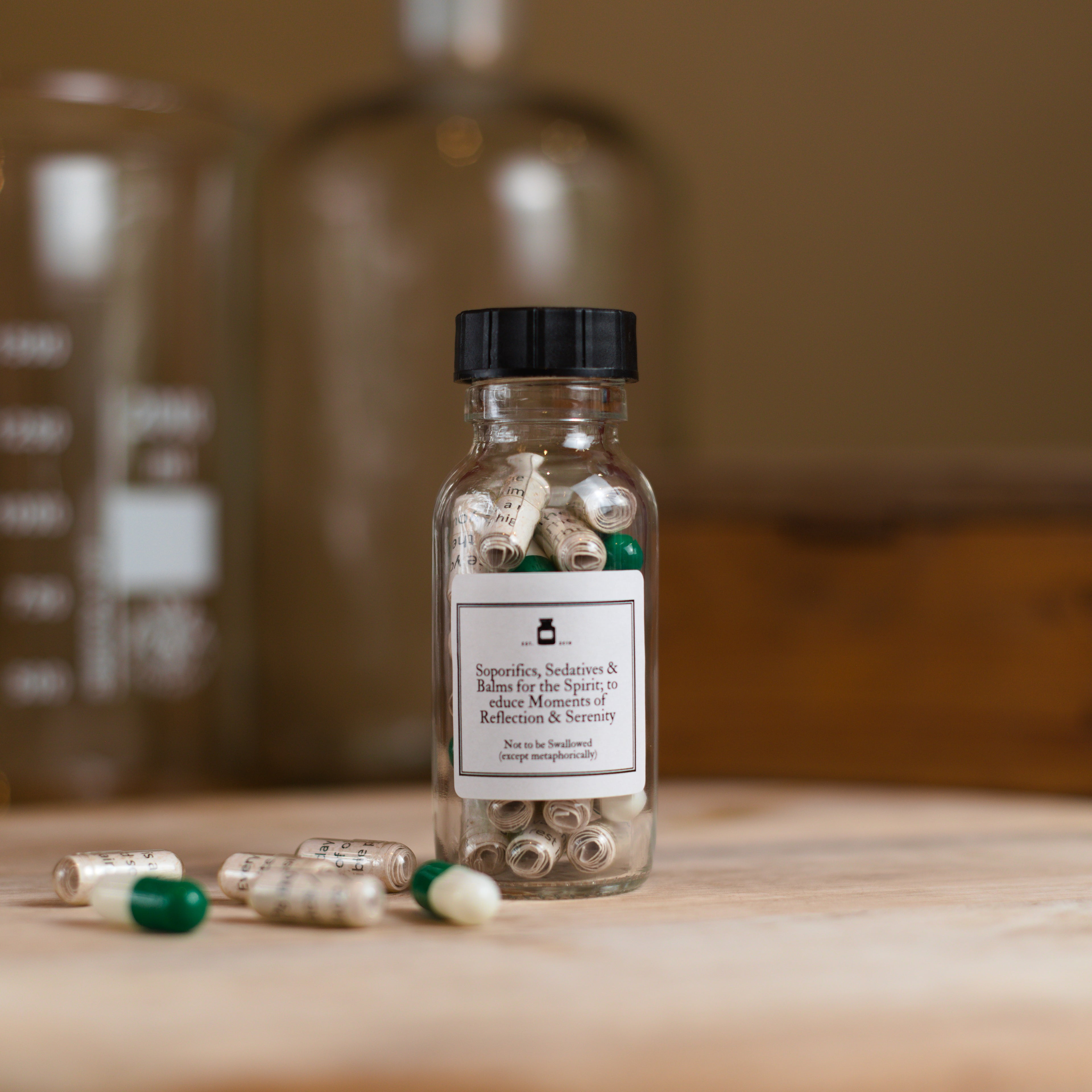 Slow Down Pills (Large)-The Poetry Pharmacy