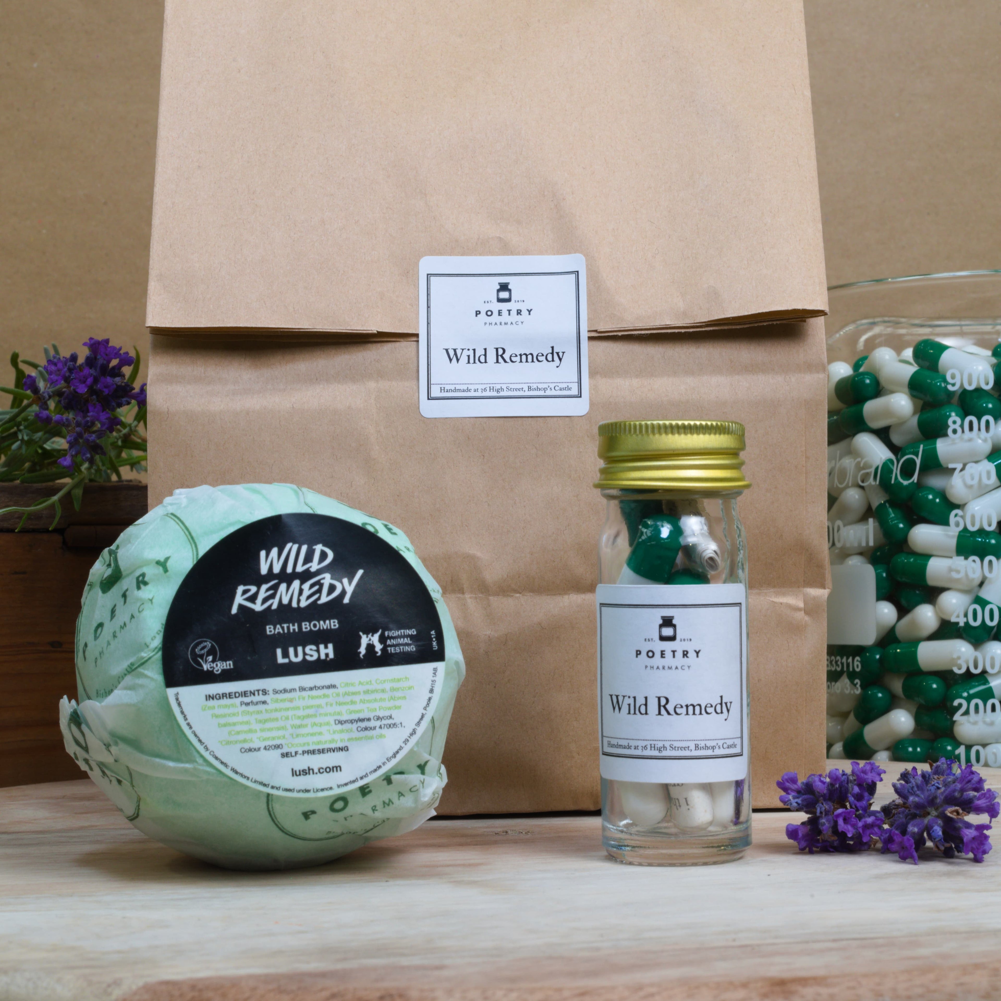 Lush Wild Remedy Gift Bag-The Poetry Pharmacy