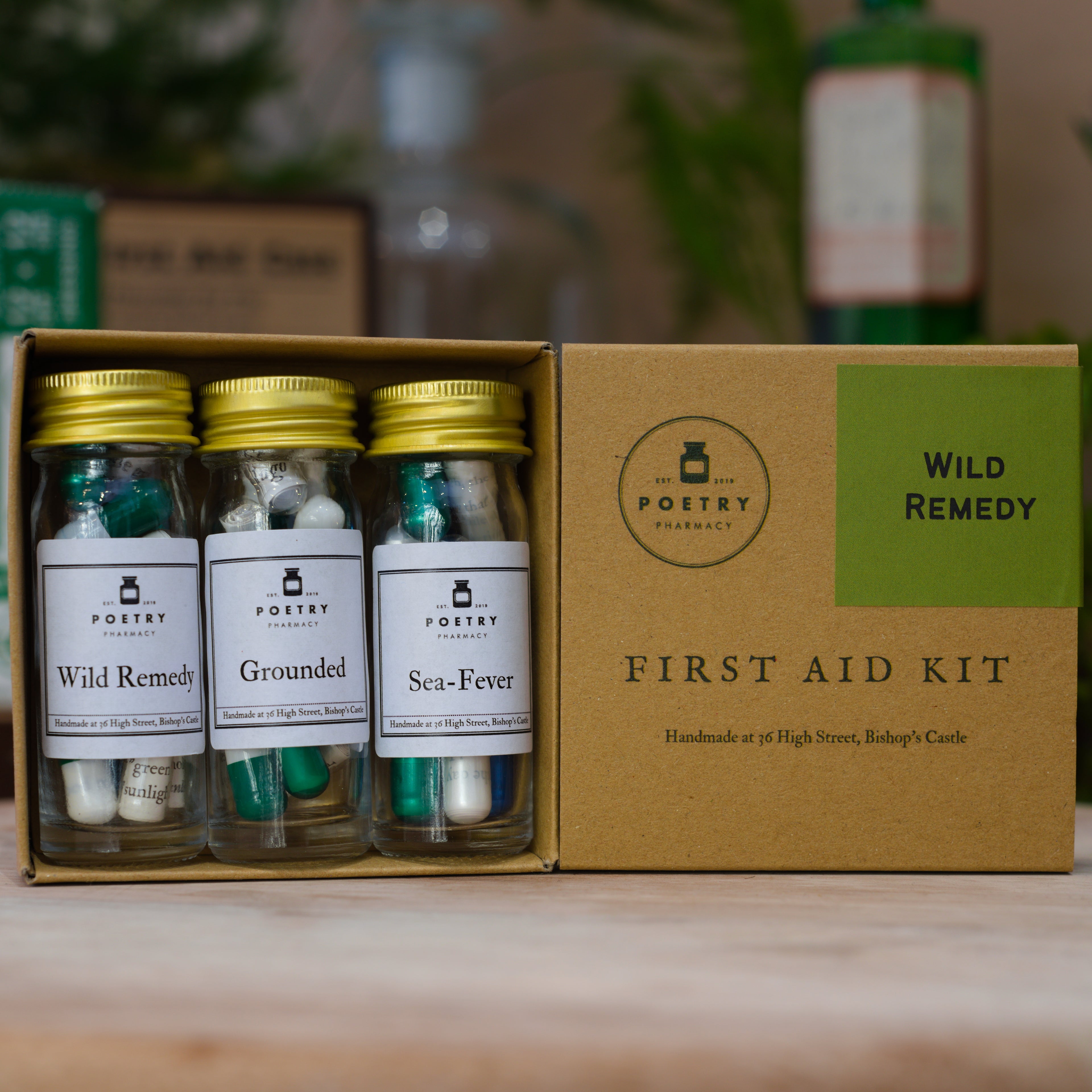 First Aid Kit - Wild Remedy-The Poetry Pharmacy