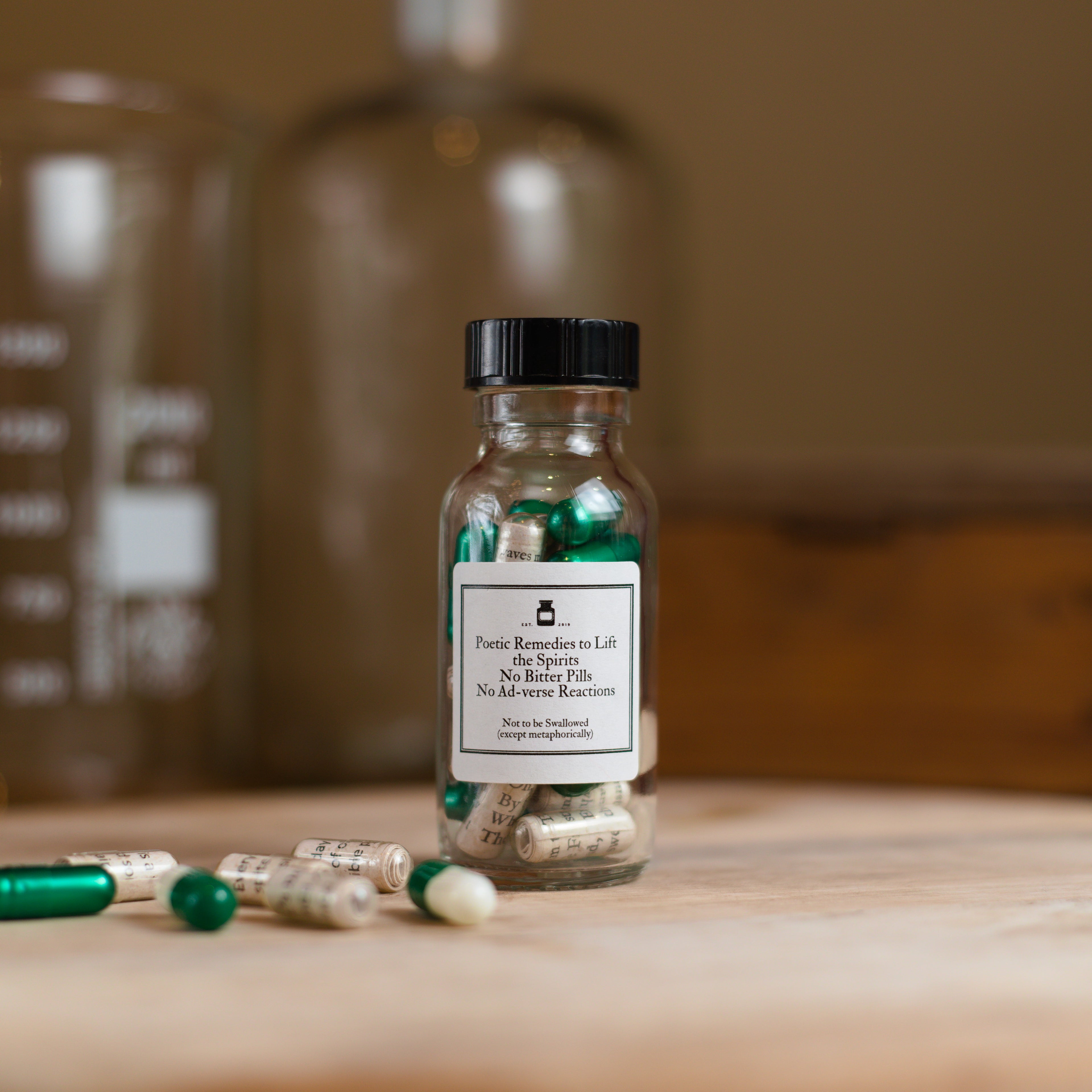 Wild Remedy Pills (Large)-The Poetry Pharmacy