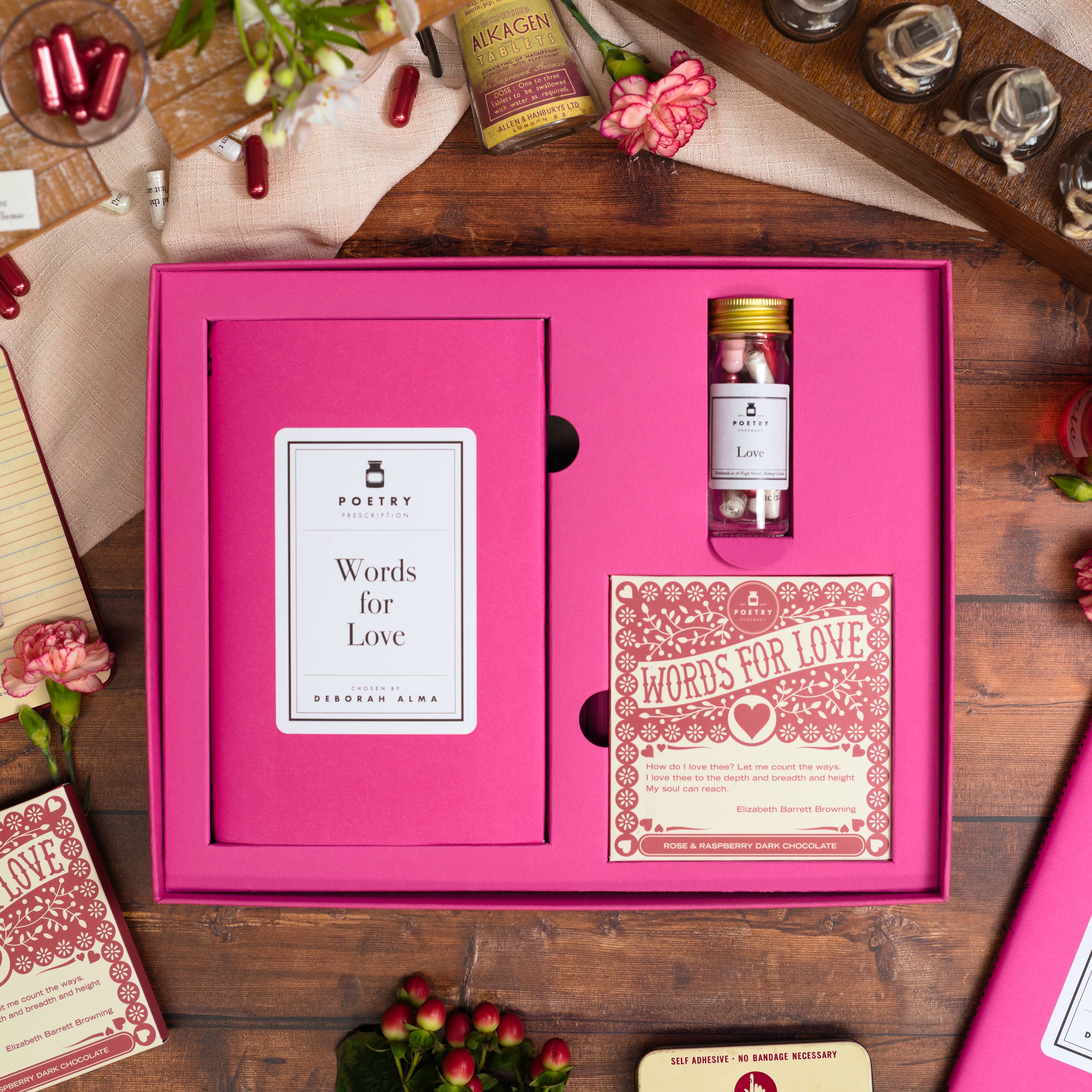 Words For Love - Poetry Prescription Gift Box