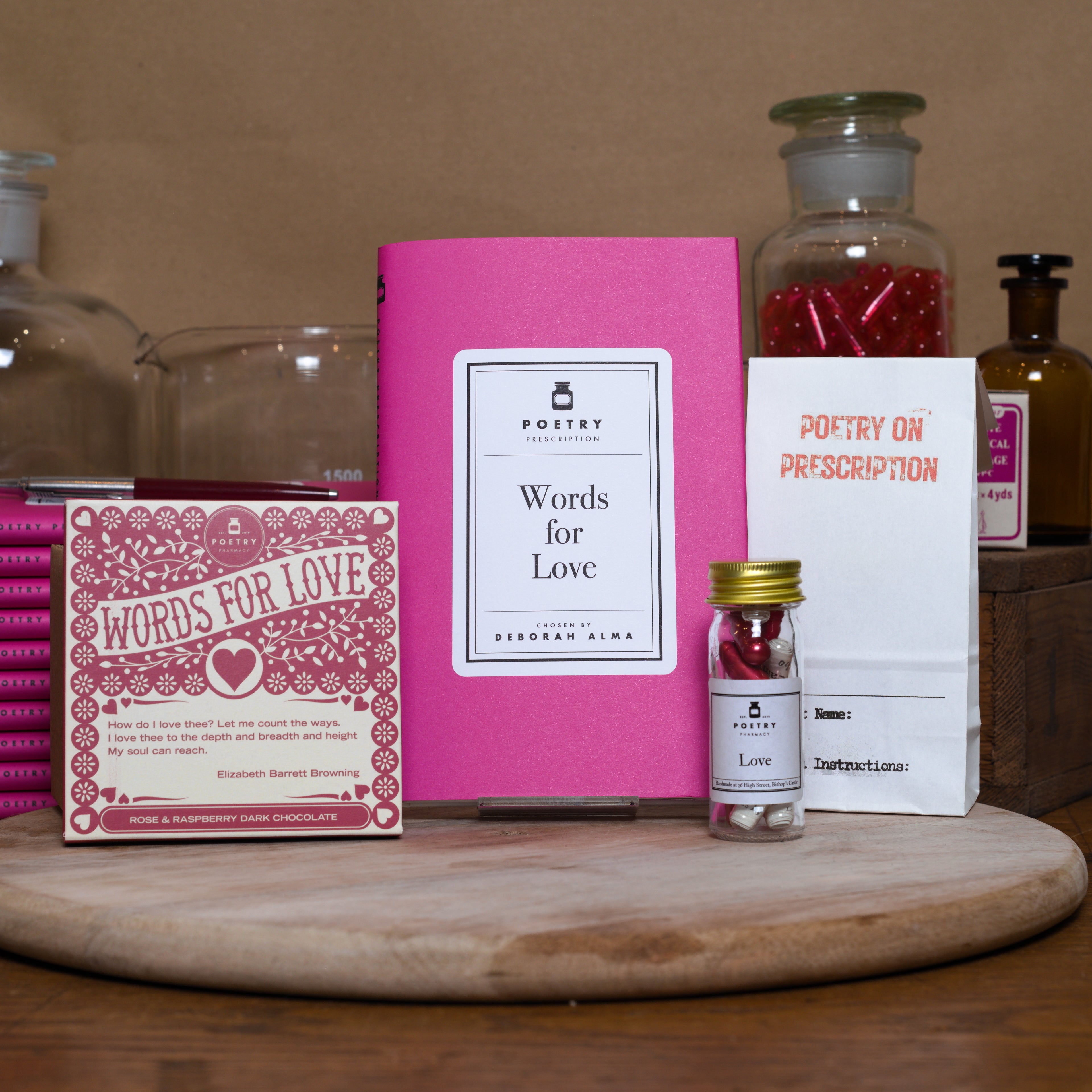 Words For Love - Poetry Prescription Gift Box-Books-The Poetry Pharmacy