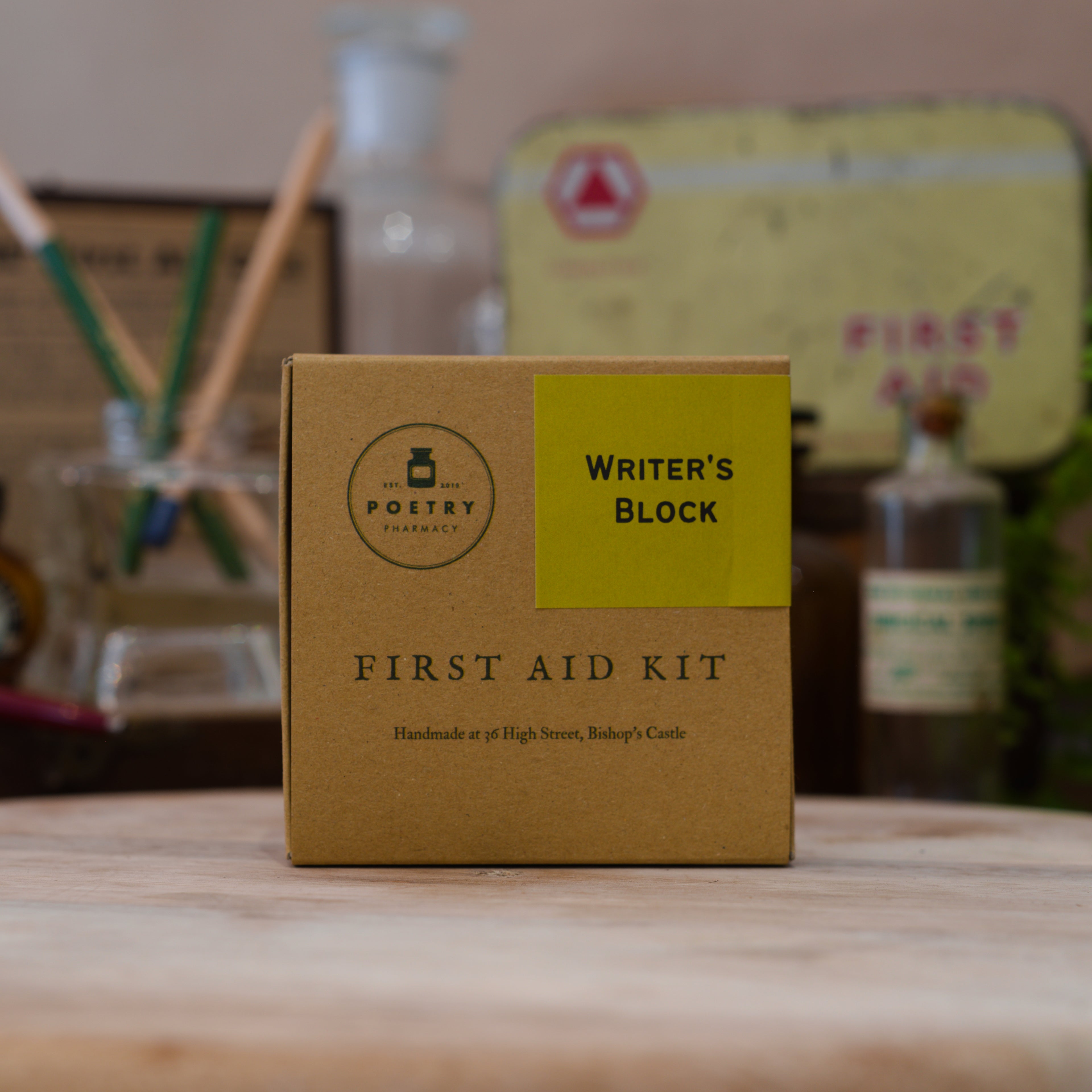 First Aid Kit - Writer's Block-The Poetry Pharmacy