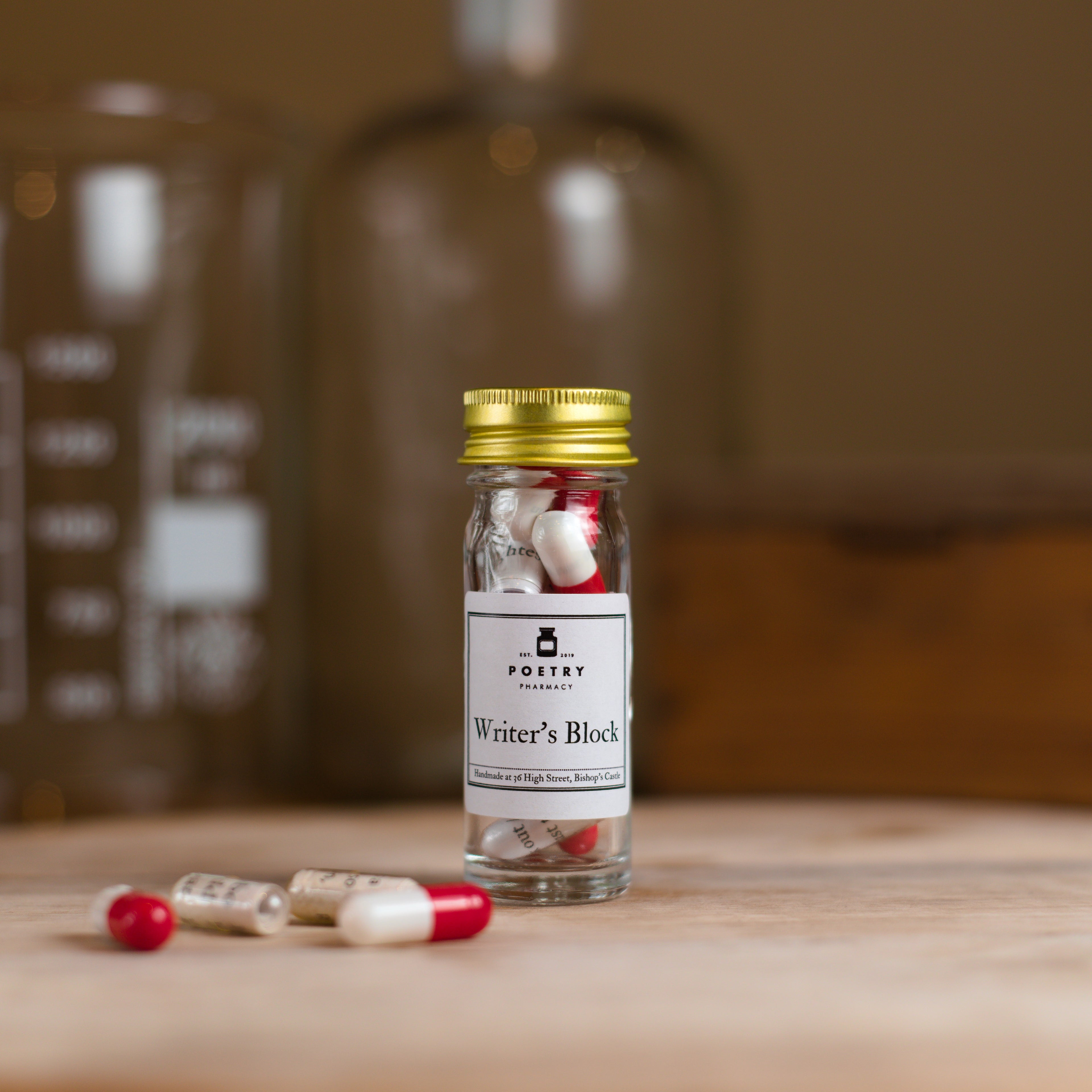 Writer's Block Pills-The Poetry Pharmacy