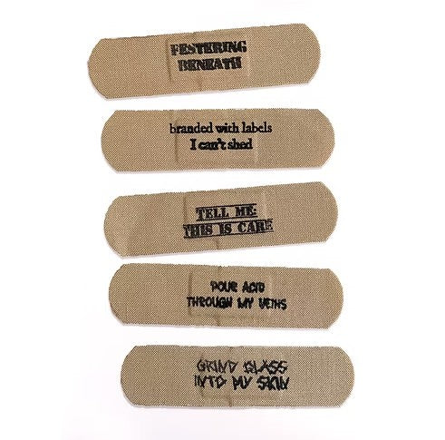 Salt on the Wound - Poetic Plasters by Romany Stott-The Poetry Pharmacy