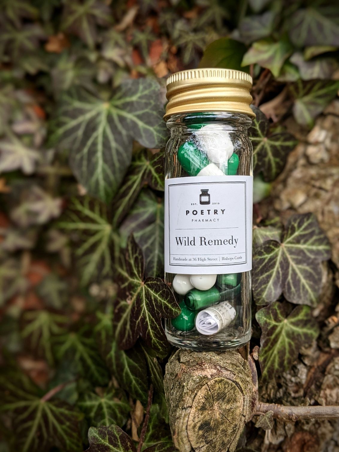 Wild Remedy Pills (small)-The Poetry Pharmacy