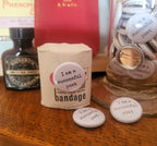 Poetry Pharmacy Button Badge-Merchandise-The Poetry Pharmacy