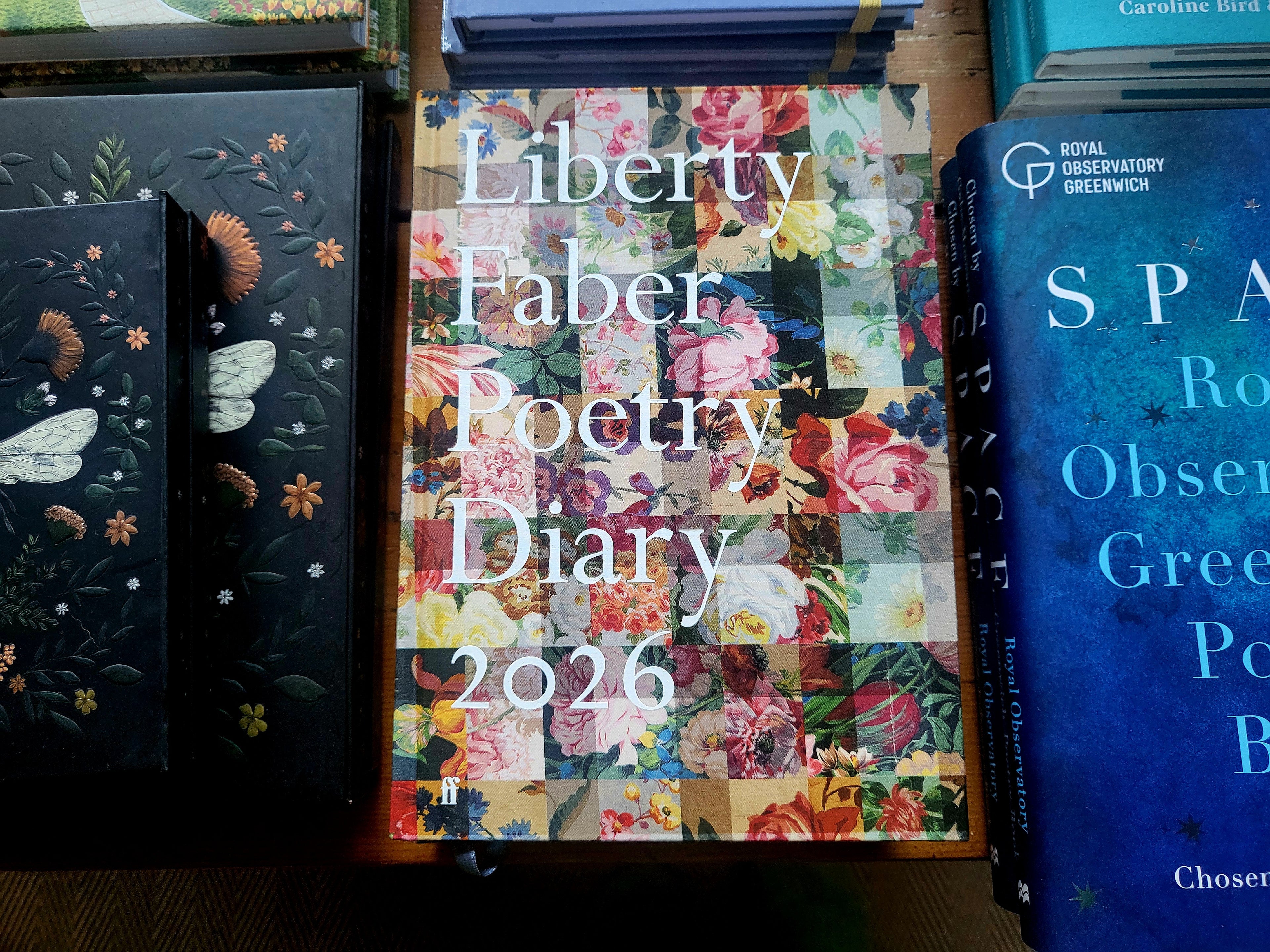 Liberty Faber Poetry Diary 2026-Stationery-The Poetry Pharmacy