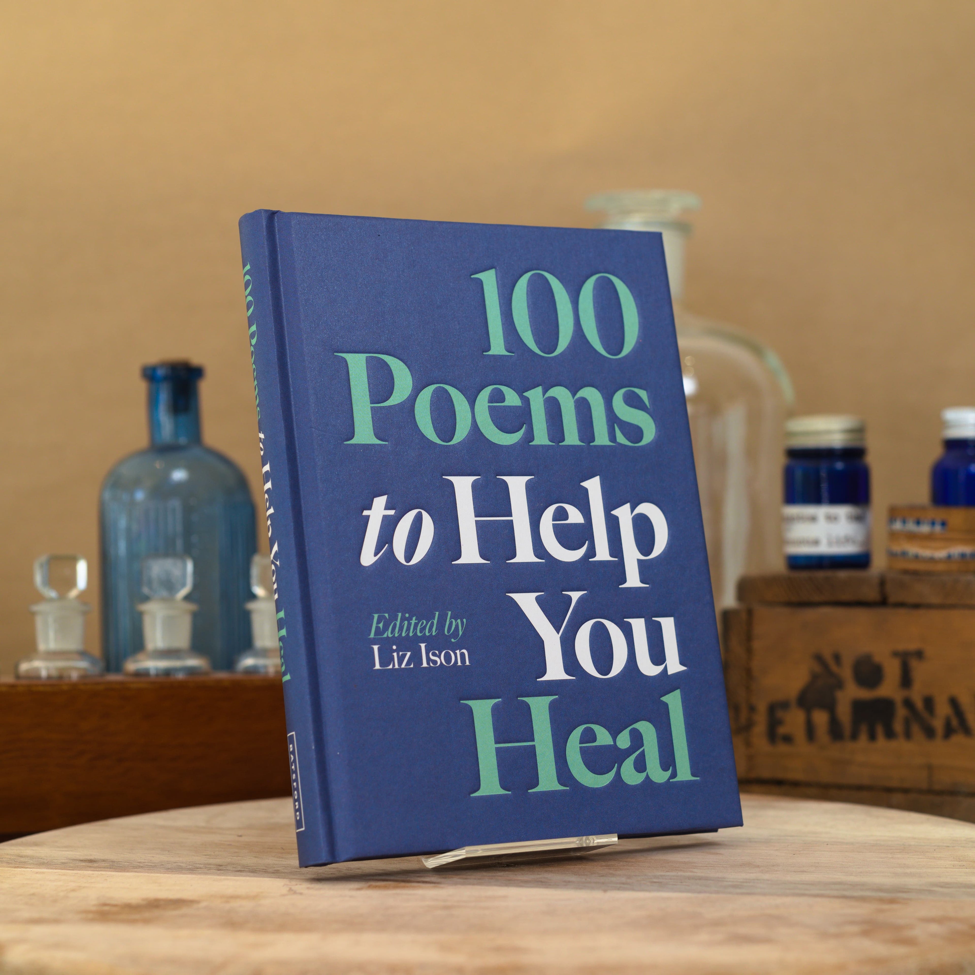 100 Poems to Help You Heal - Book + Pill Bottle bundle-The Poetry Pharmacy