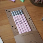 Find the Joy - pack of five pencils-Stationery-The Poetry Pharmacy