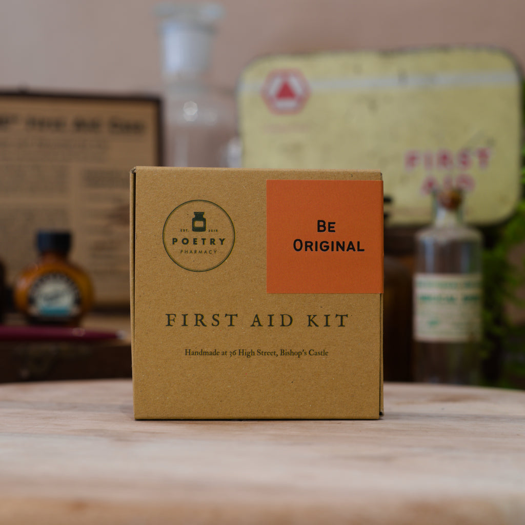 First Aid Kit - Be Original-The Poetry Pharmacy