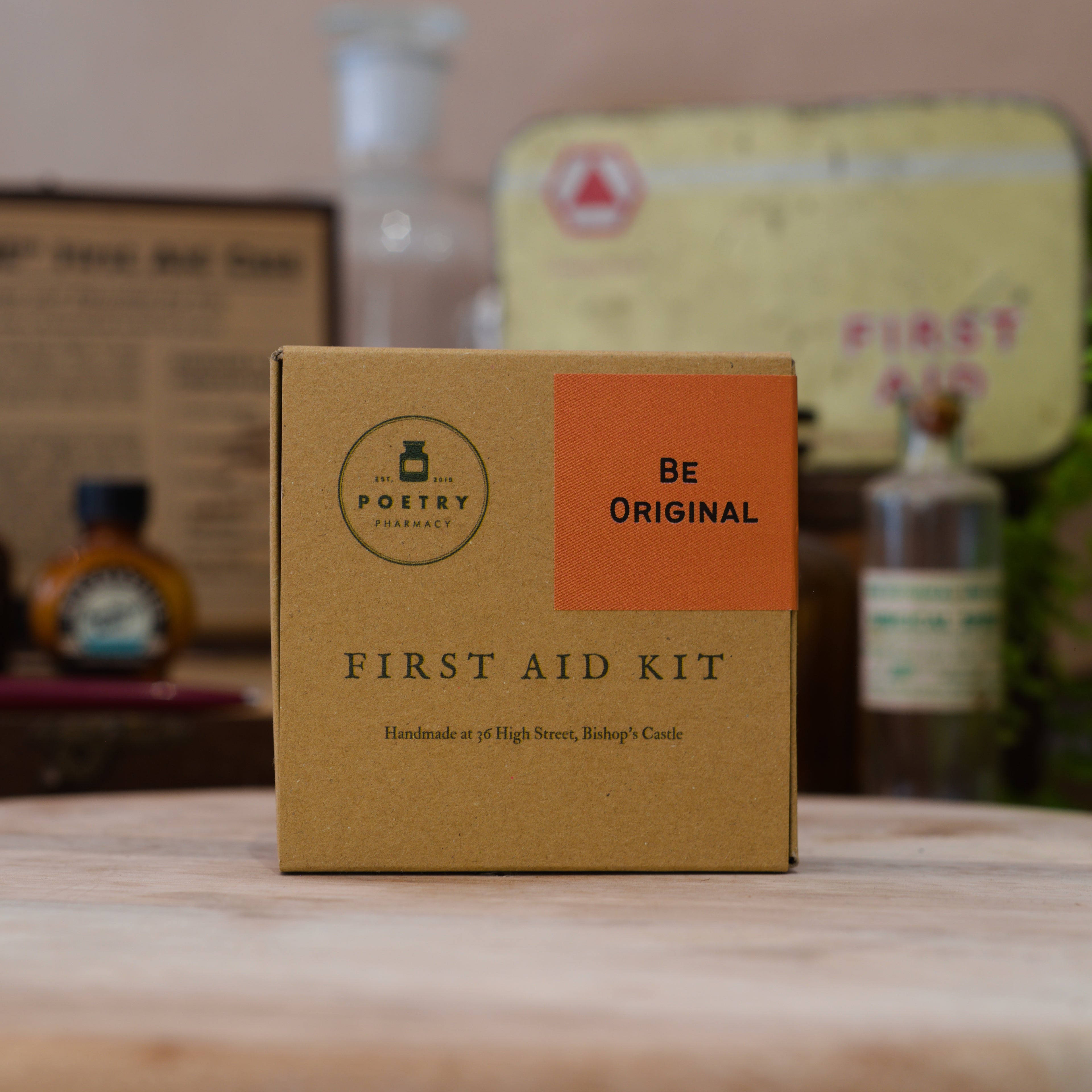 First Aid Kit - Be Original-The Poetry Pharmacy
