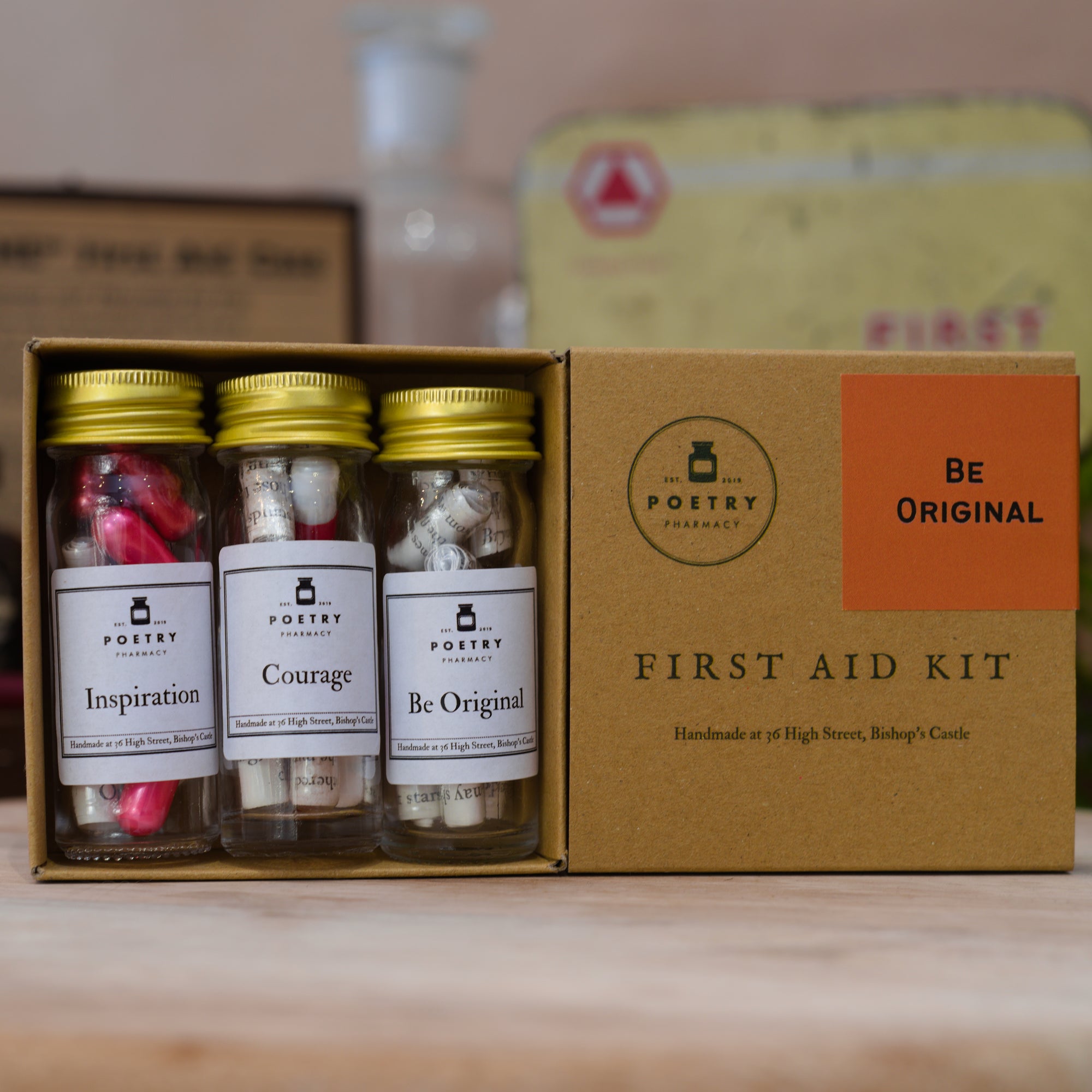 First Aid Kit - Be Original-The Poetry Pharmacy