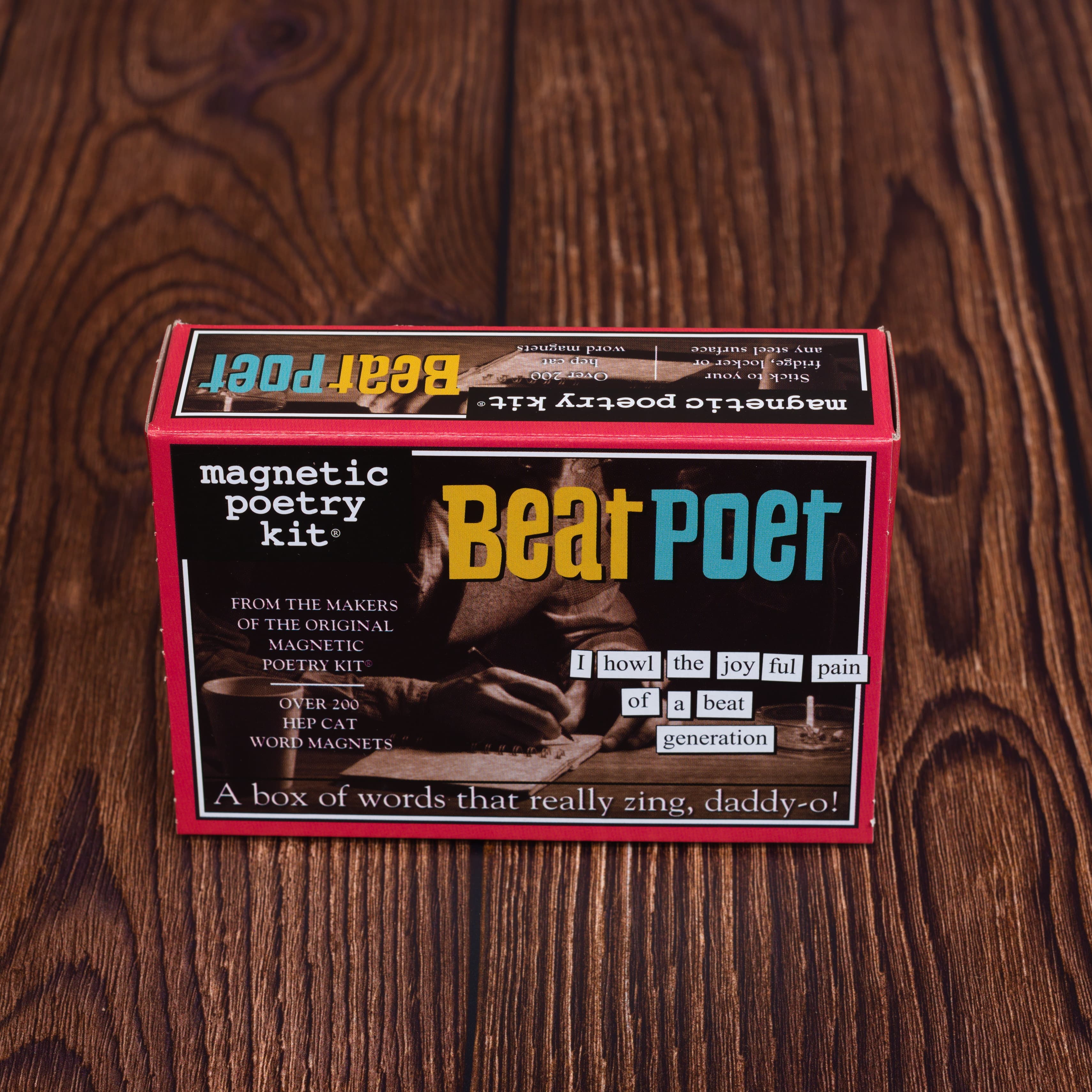 Magnetic Poetry Kit - Beat Poet
