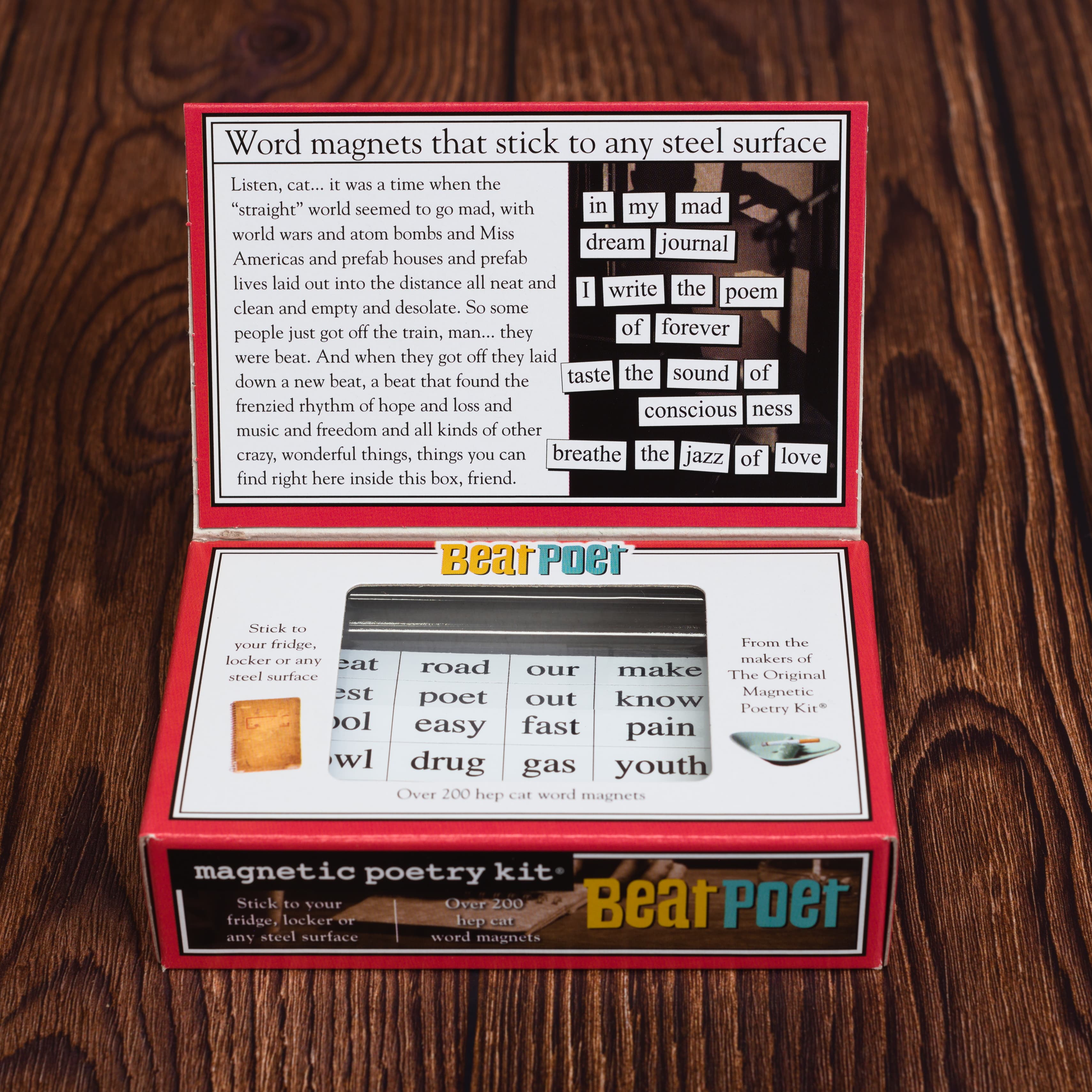 Magnetic Poetry Kit - Beat Poet