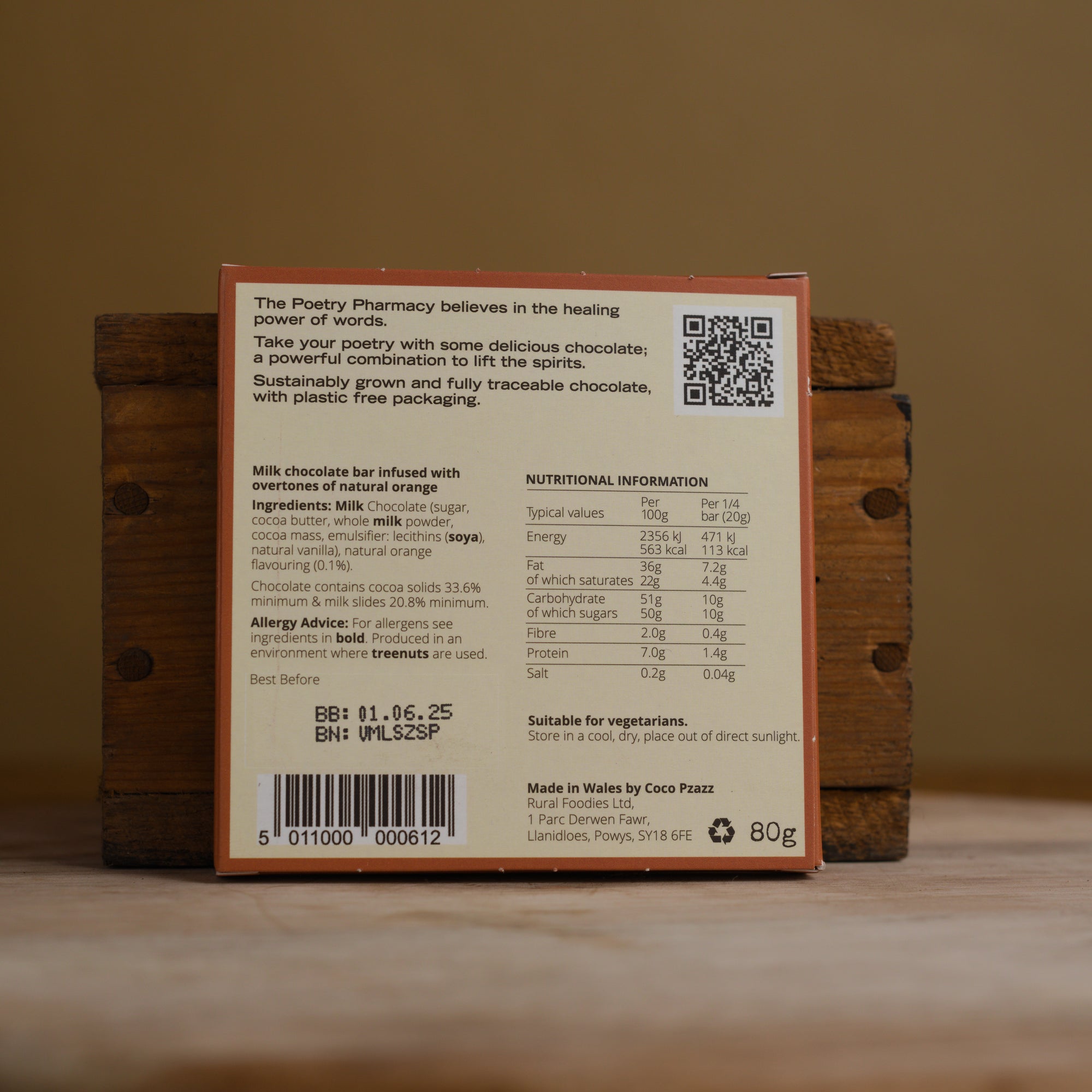 Poetry Pharmacy Chocolate: Becoming-The Poetry Pharmacy