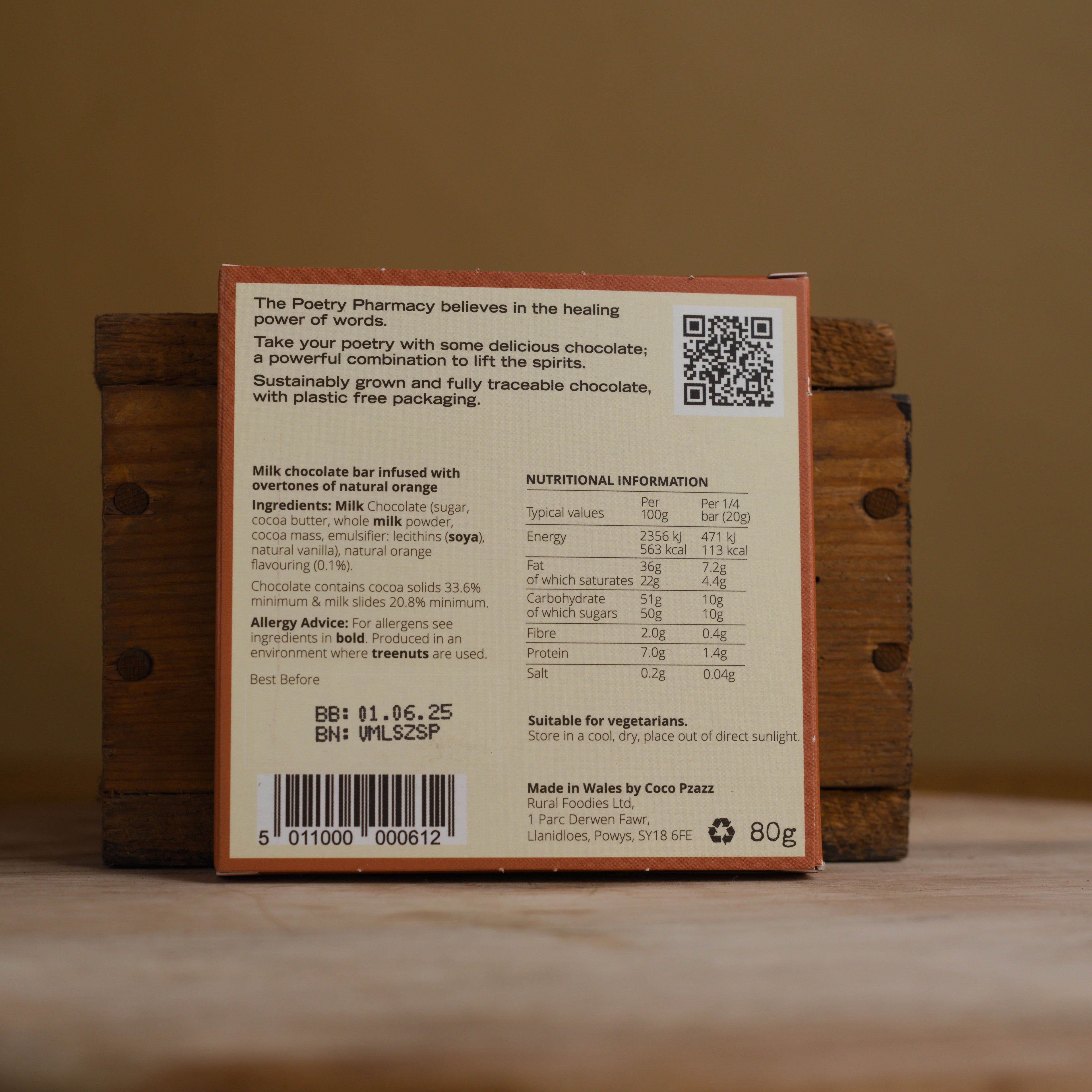 Poetry Pharmacy Chocolate: Becoming-The Poetry Pharmacy