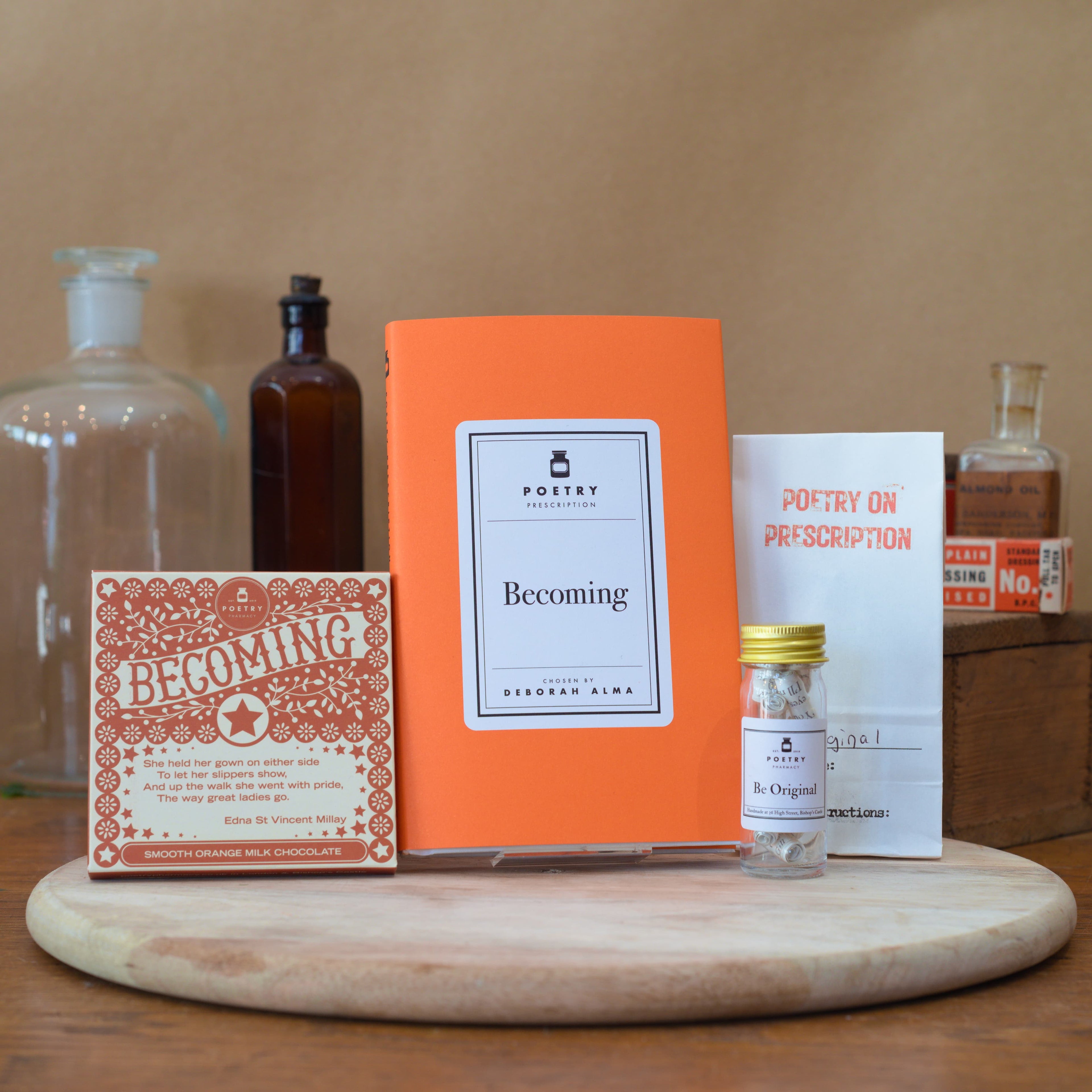 Becoming - Poetry Prescription Gift Box-Merchandise-The Poetry Pharmacy