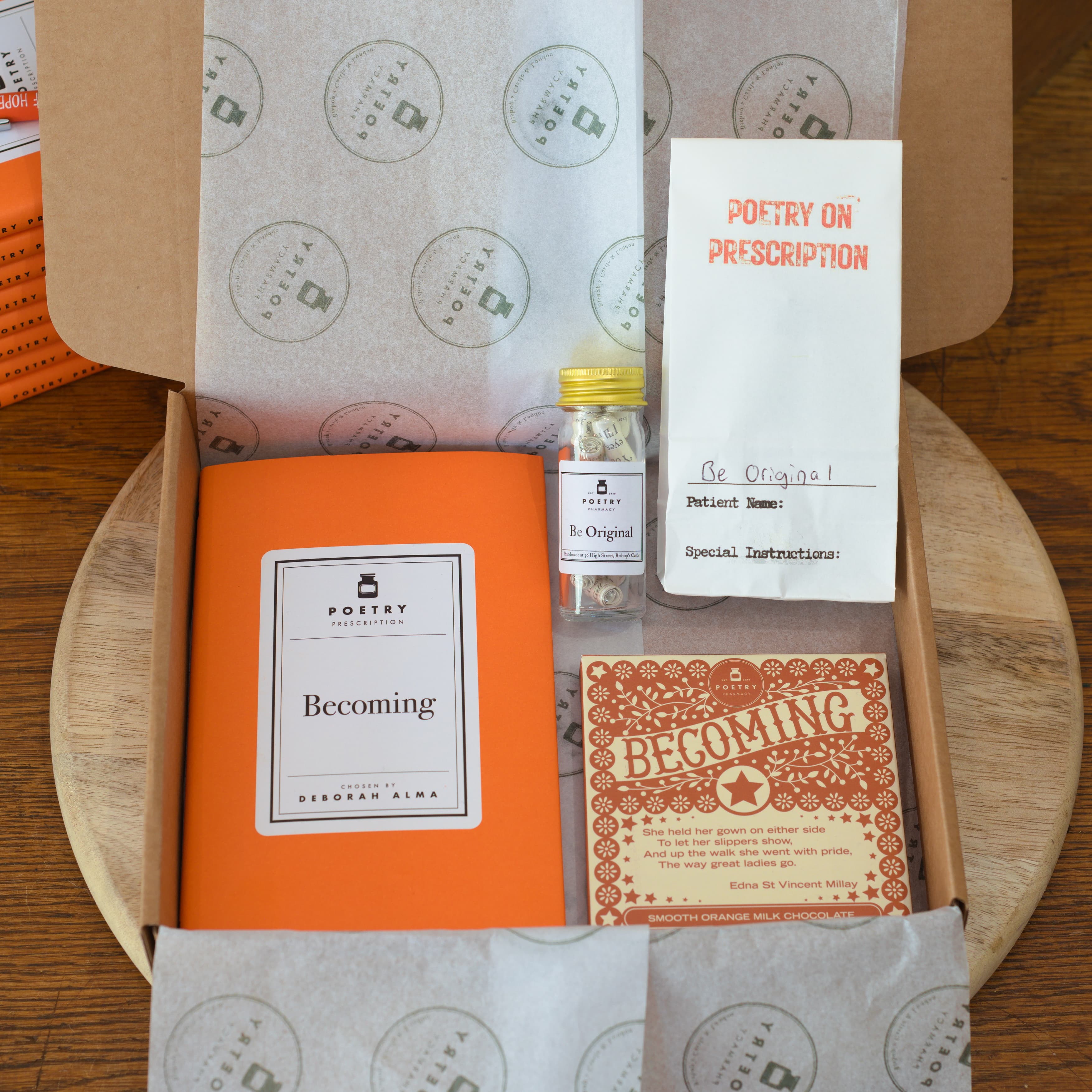 Becoming - Poetry Prescription Gift Box-Merchandise-The Poetry Pharmacy