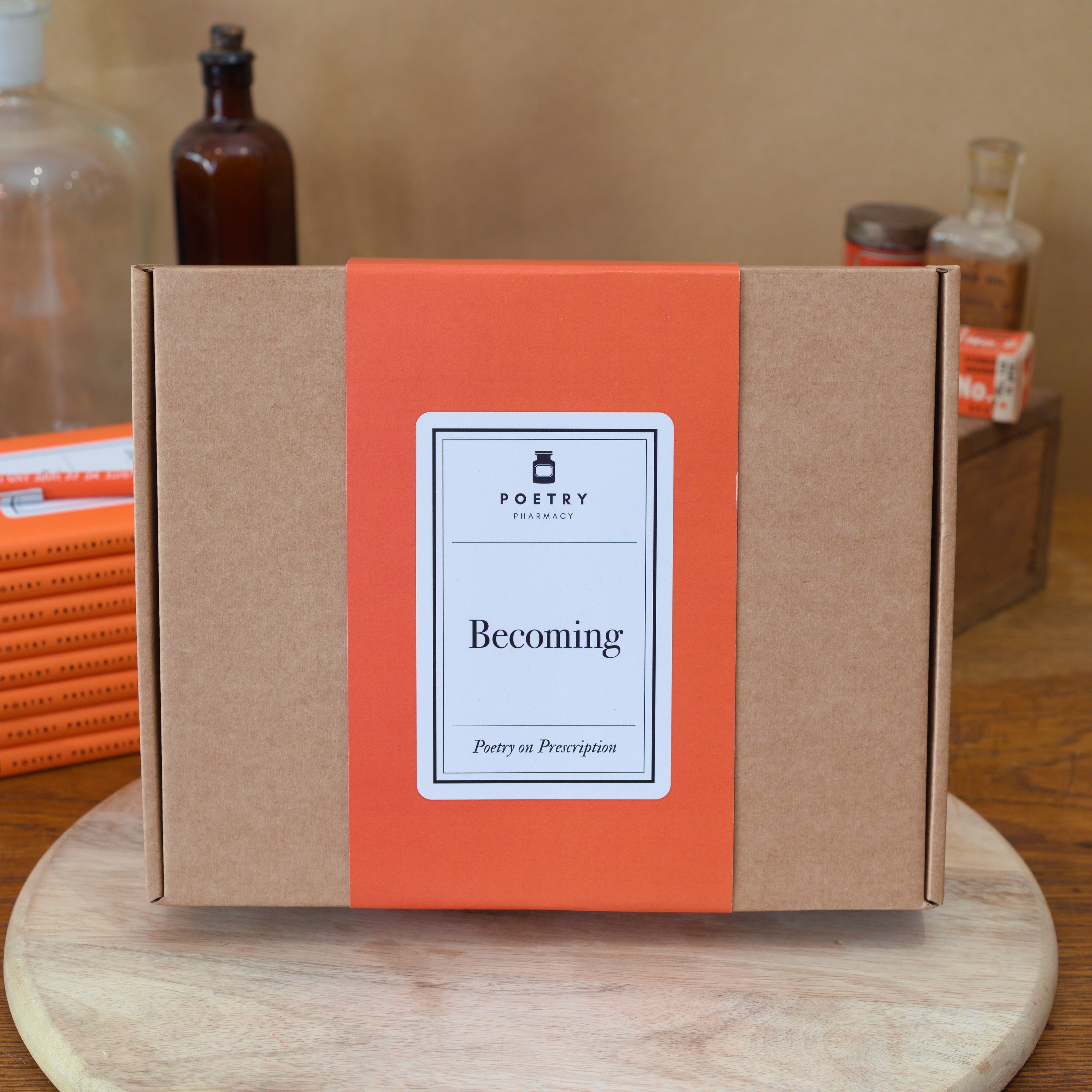 Becoming - Poetry Prescription Gift Box-Merchandise-The Poetry Pharmacy
