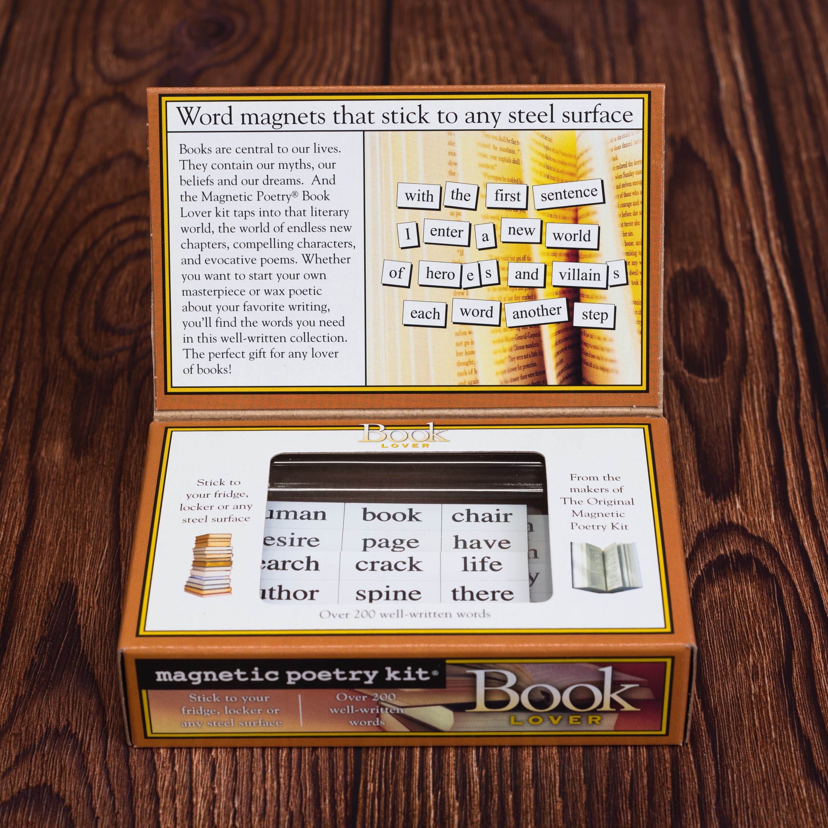 Magnetic Poetry Kit - Book Lover