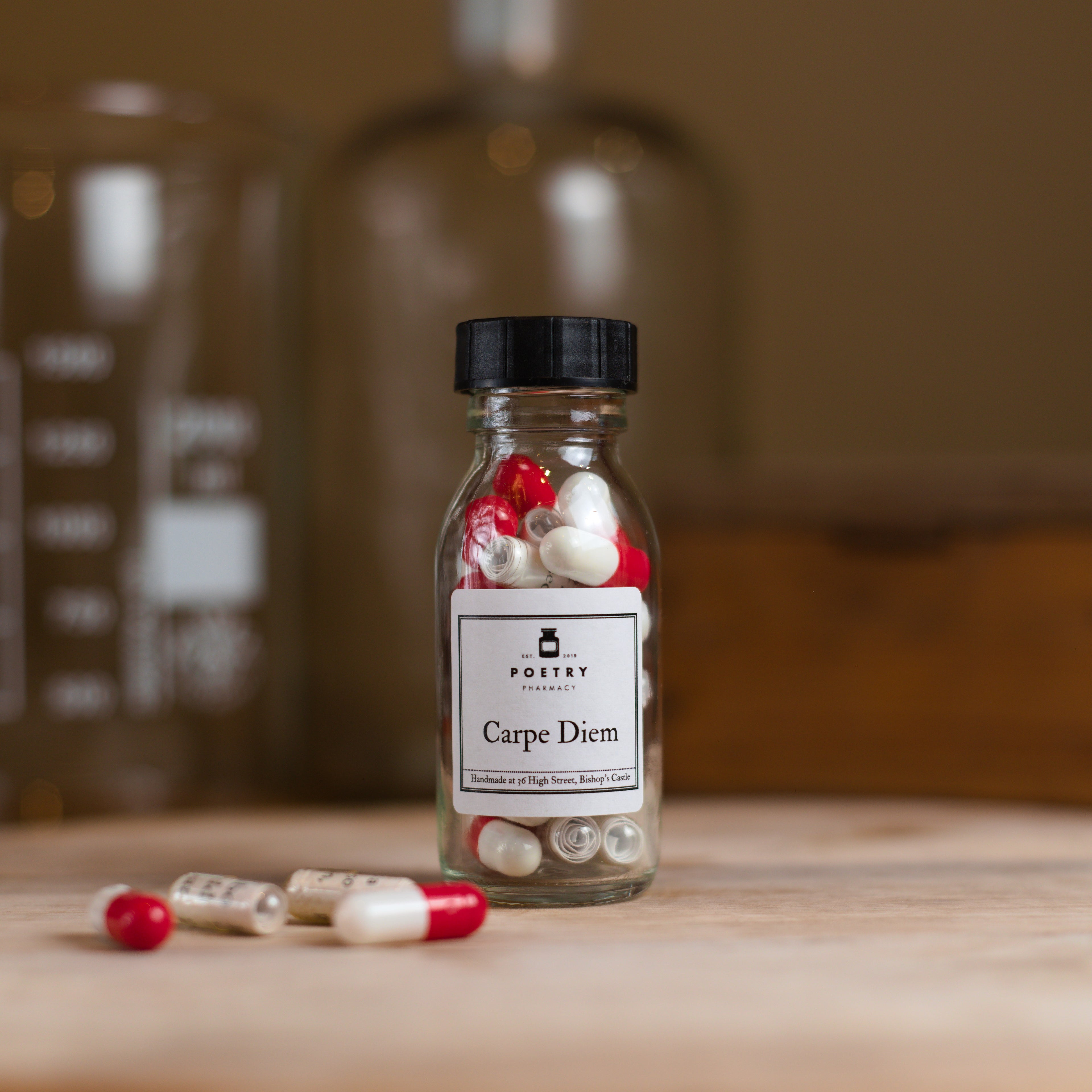 Carpe Diem Pills-The Poetry Pharmacy