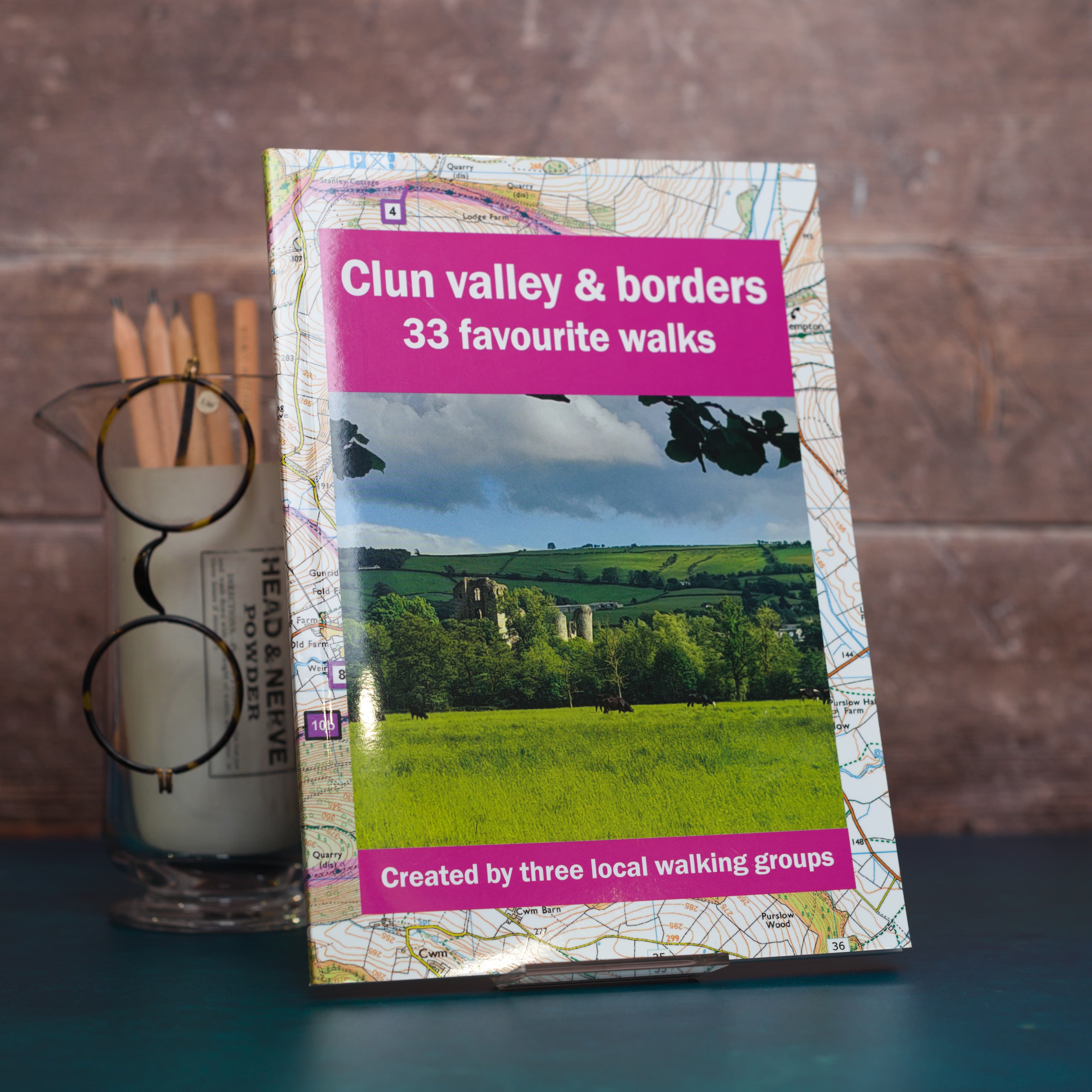 Clun Valley & Border Walks Book-The Poetry Pharmacy