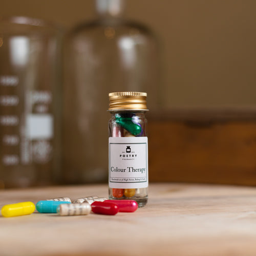 Colour Therapy Pills-The Poetry Pharmacy