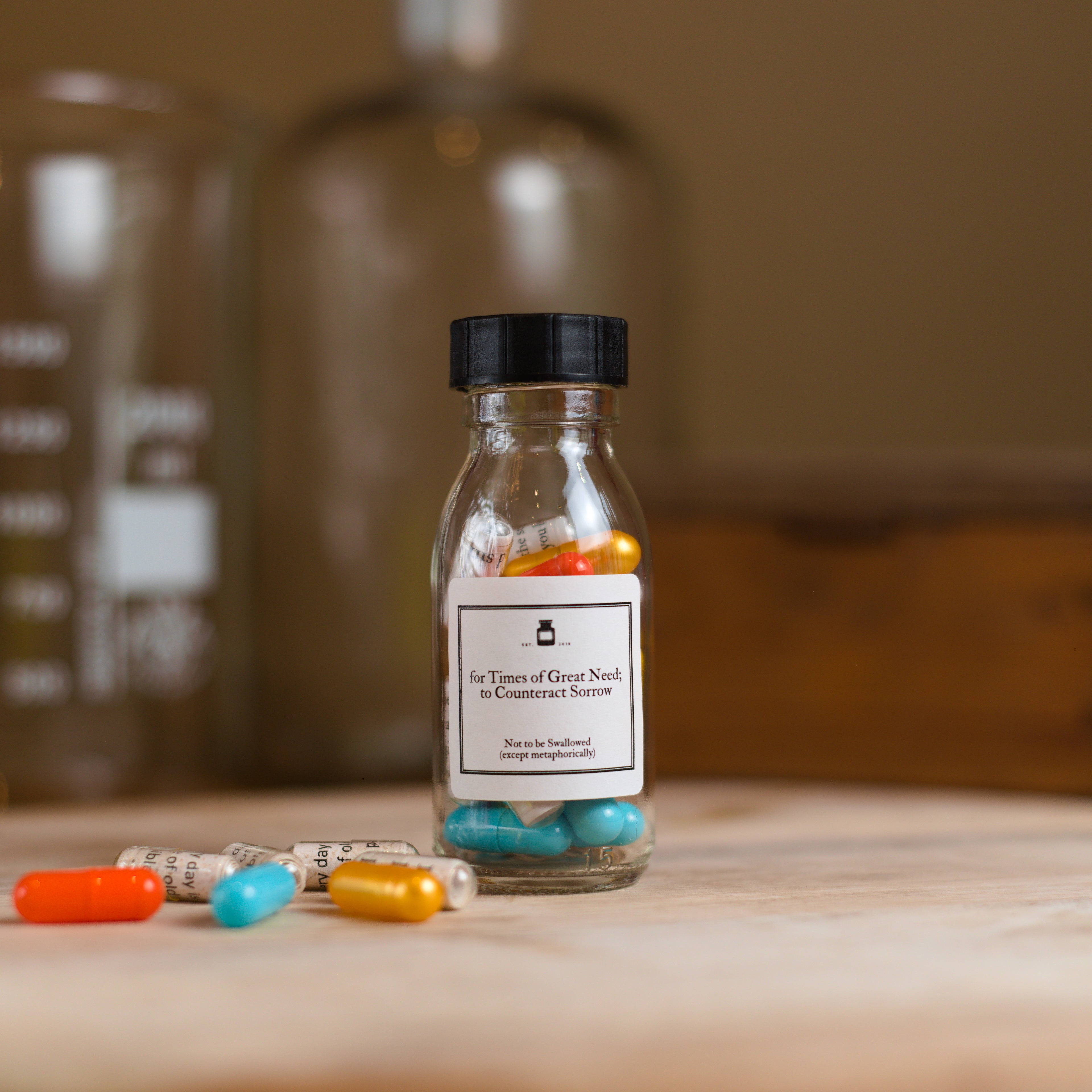 Comfort Pills (Large)-The Poetry Pharmacy
