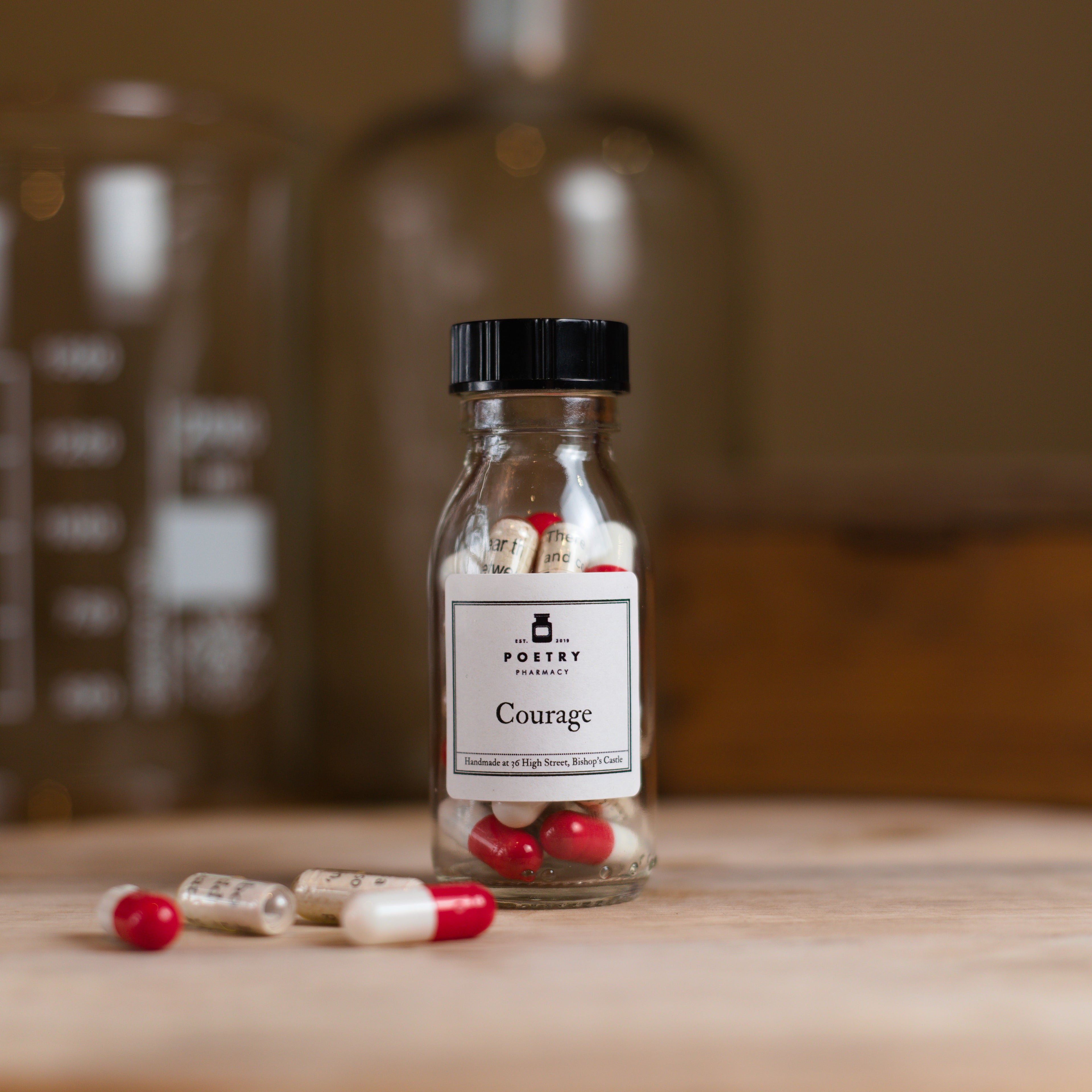 Courage Pills-The Poetry Pharmacy