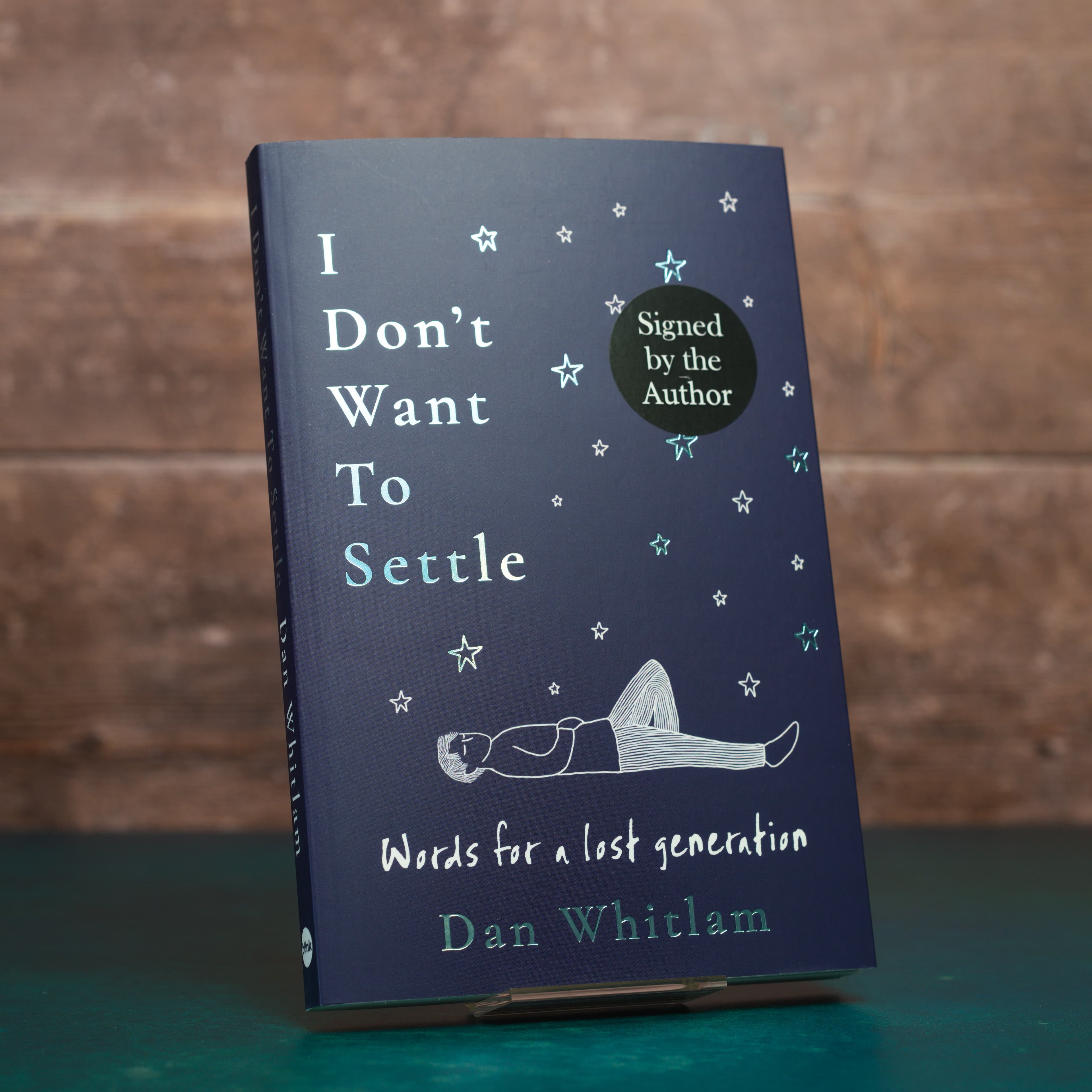 Don't Settle - Book (Signed) + Pill Bottle bundle