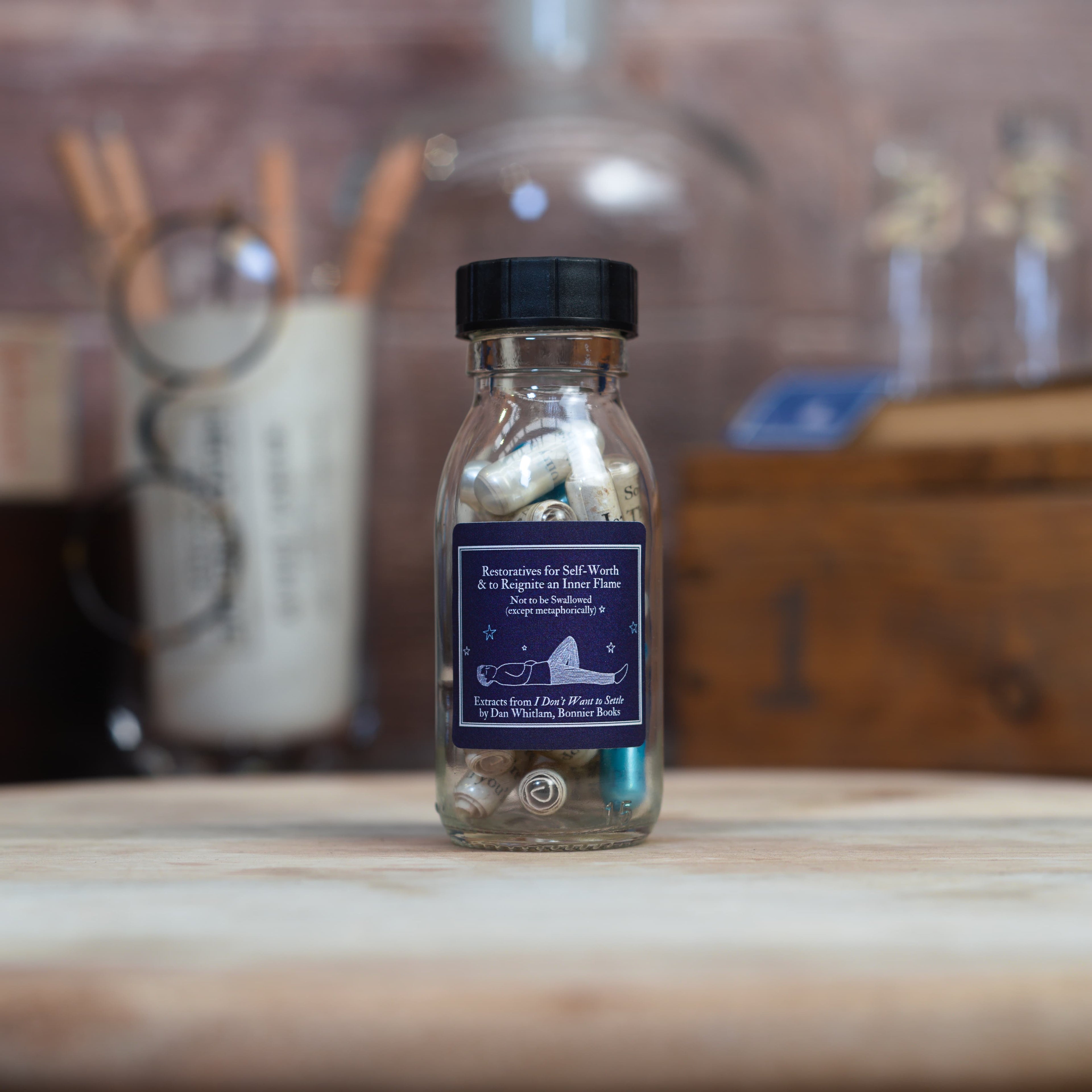 Don't Settle Pill Bottle