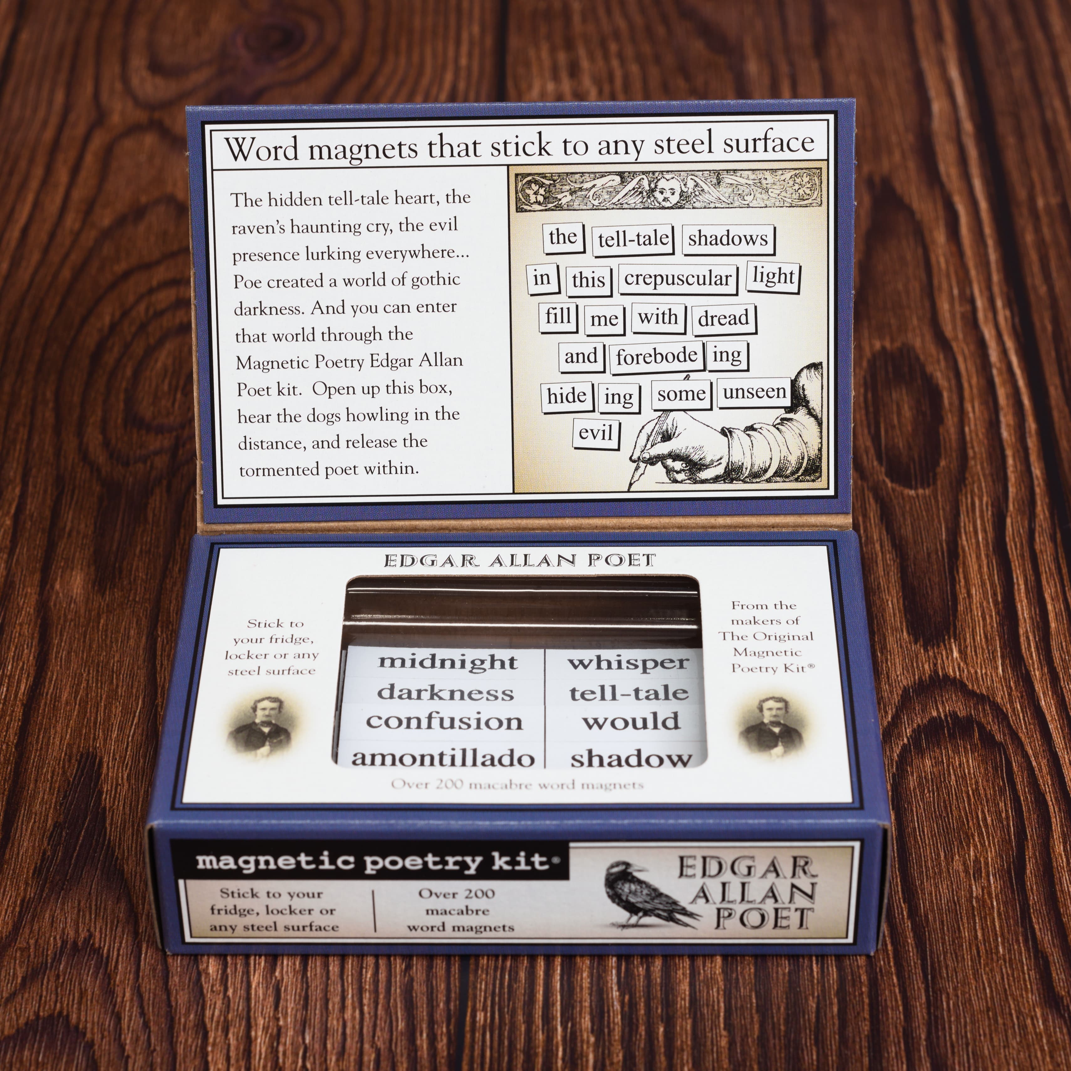 Magnetic Poetry Kit - Edgar Allan Poet